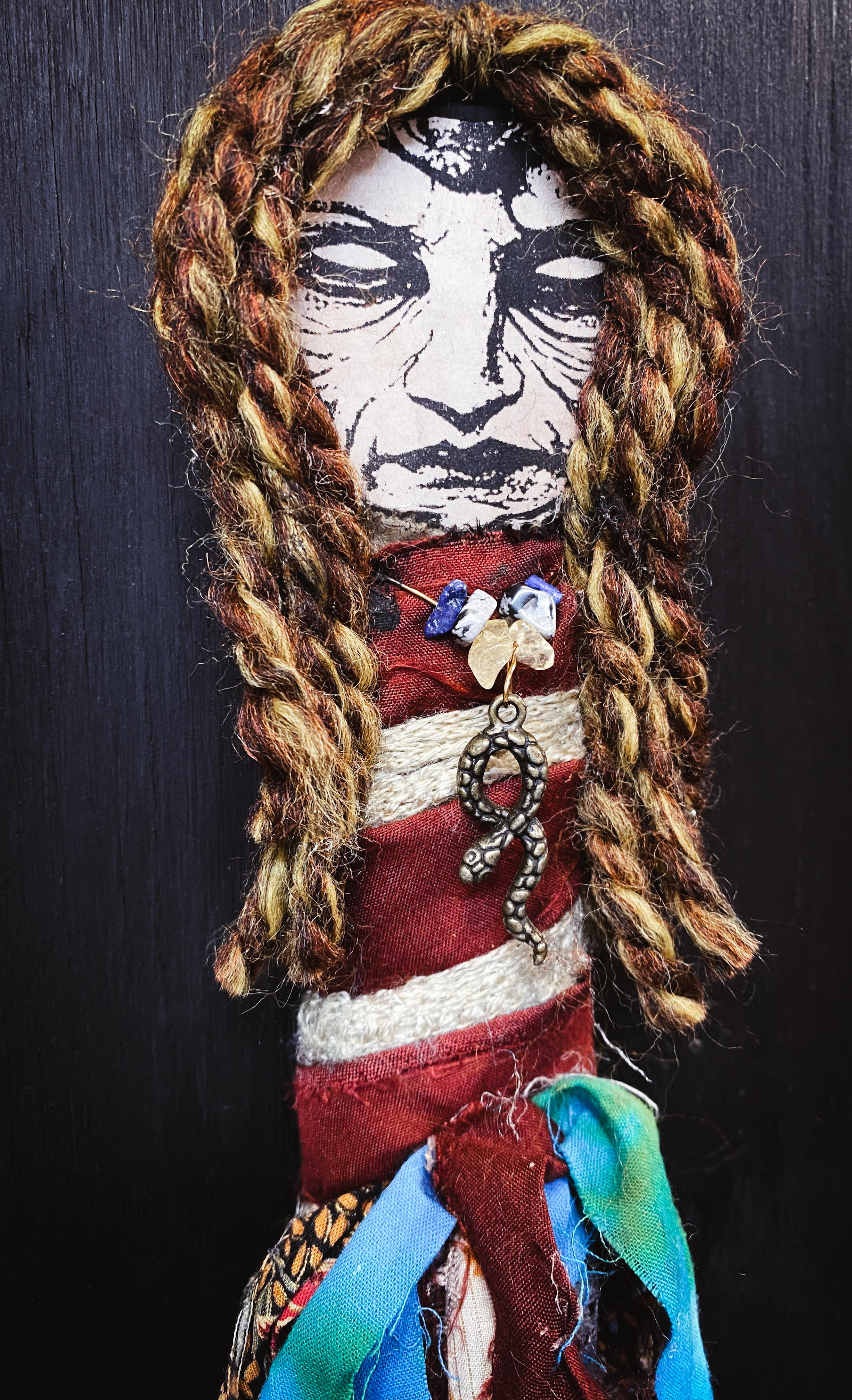 Snake Medicine - Spirit Infused Art Doll
