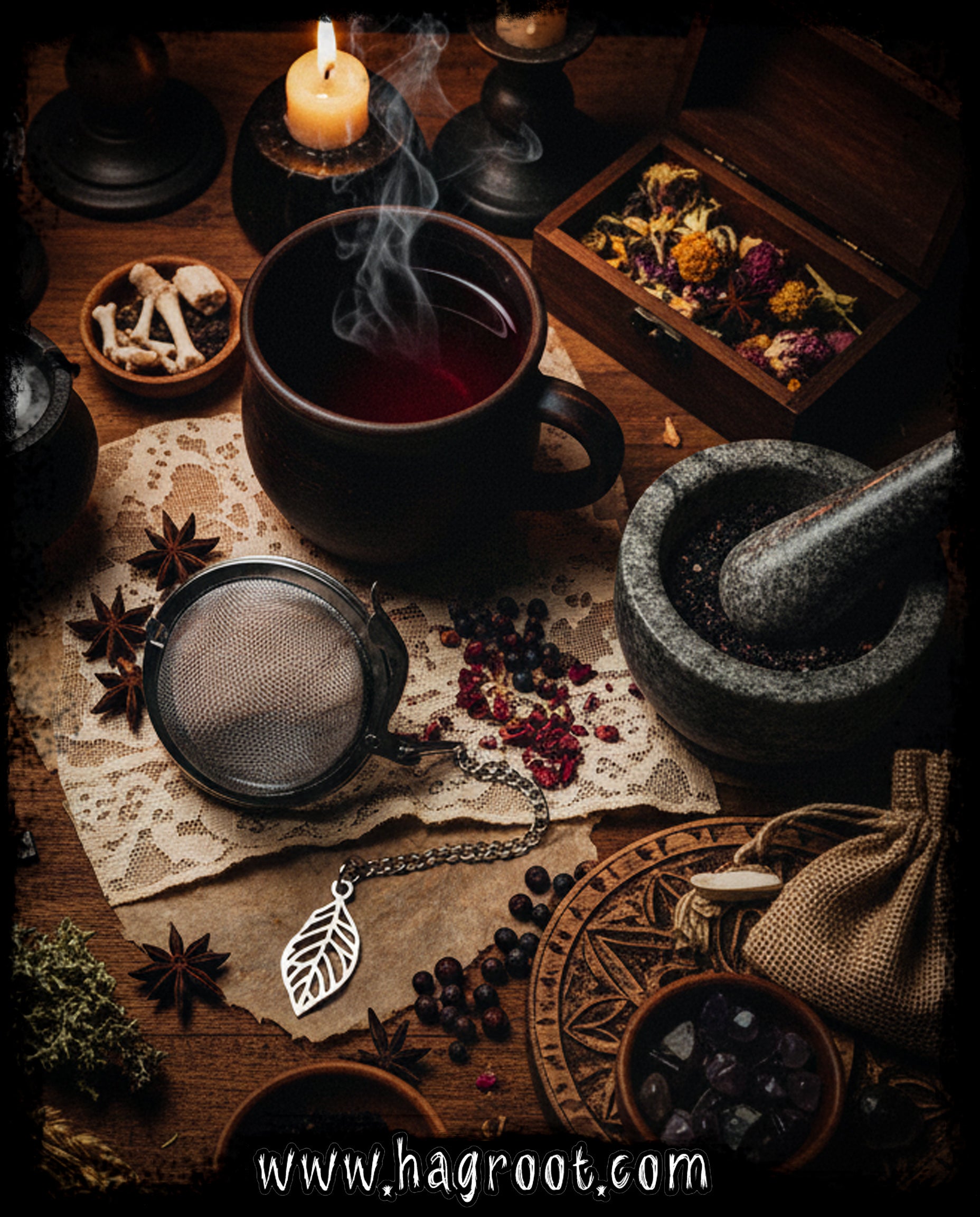 Garden Witch Tea Infuser for Loose Leaf Herbal Tea