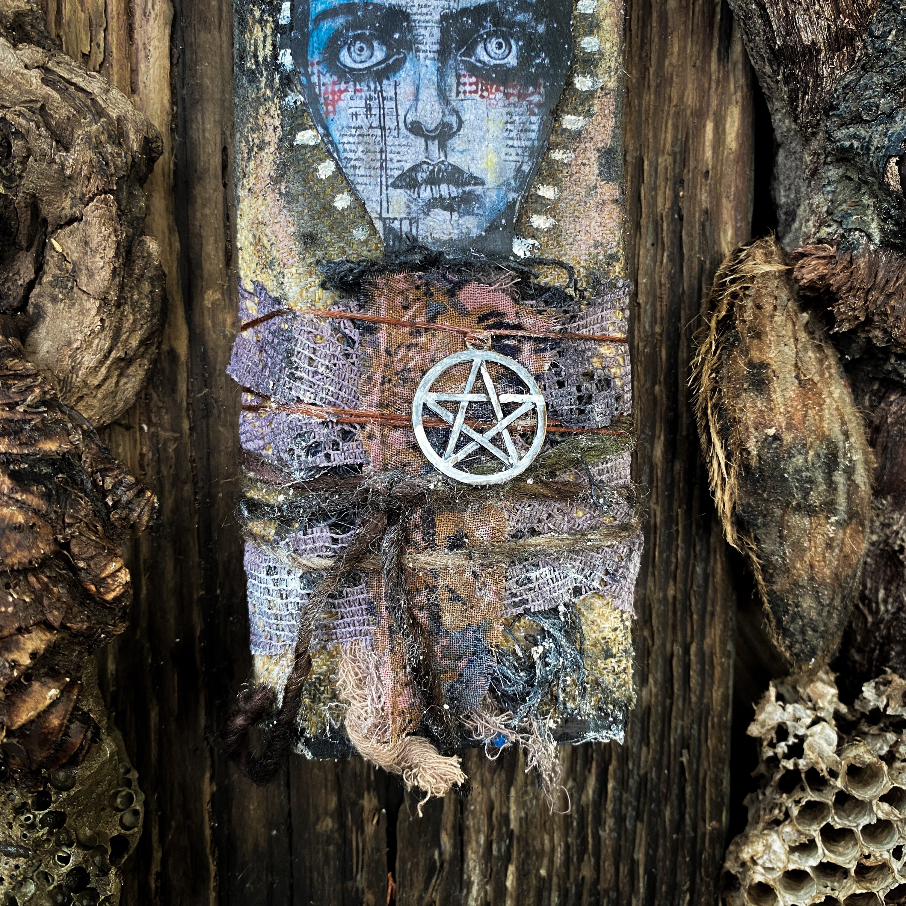 The Keeper of Boundaries - Art Doll, Medicine Doll, Spirit Doll