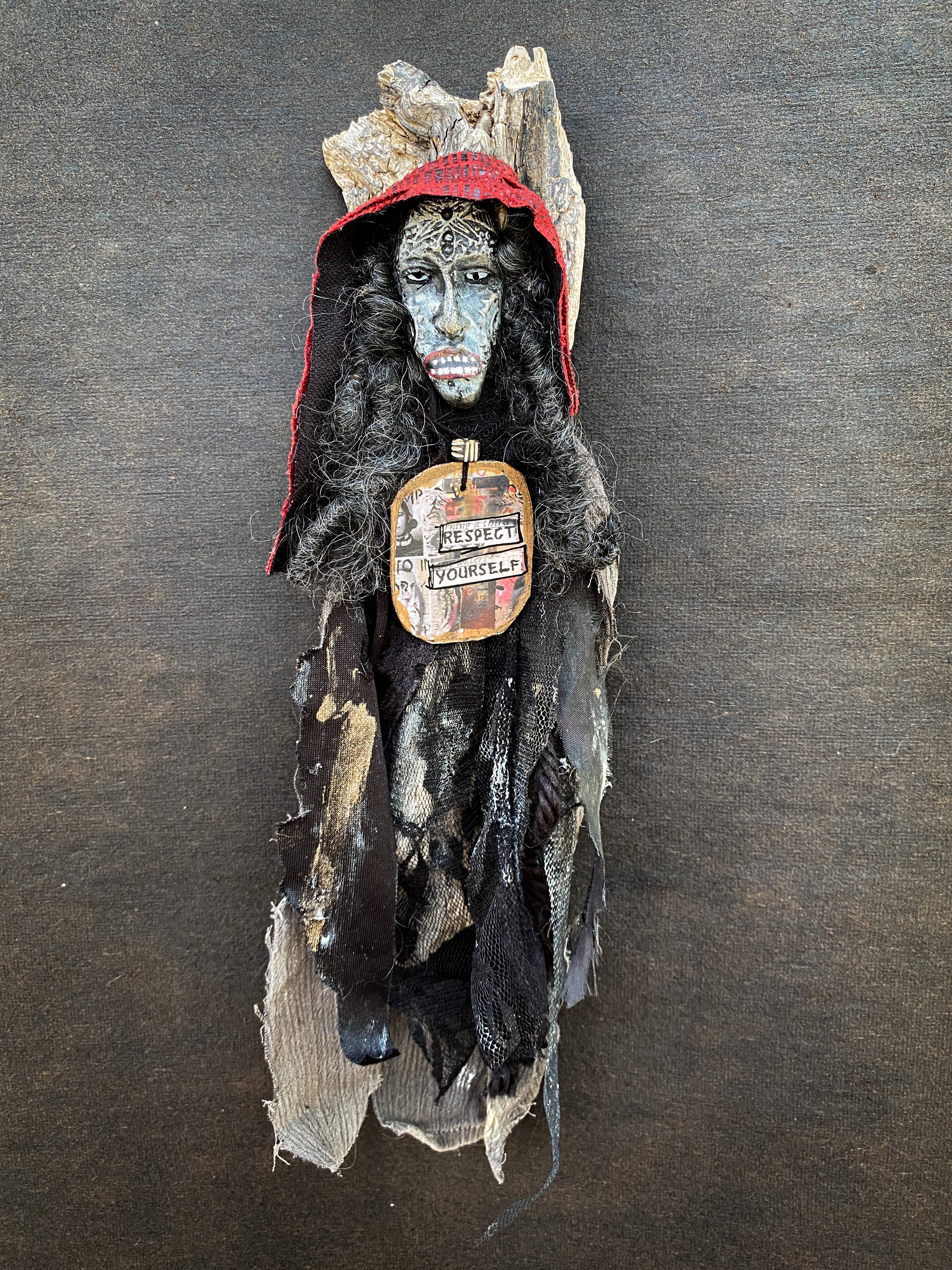 Respect Yourself - Spirit Doll - Medicine Doll - JuJu Doll - Art Doll