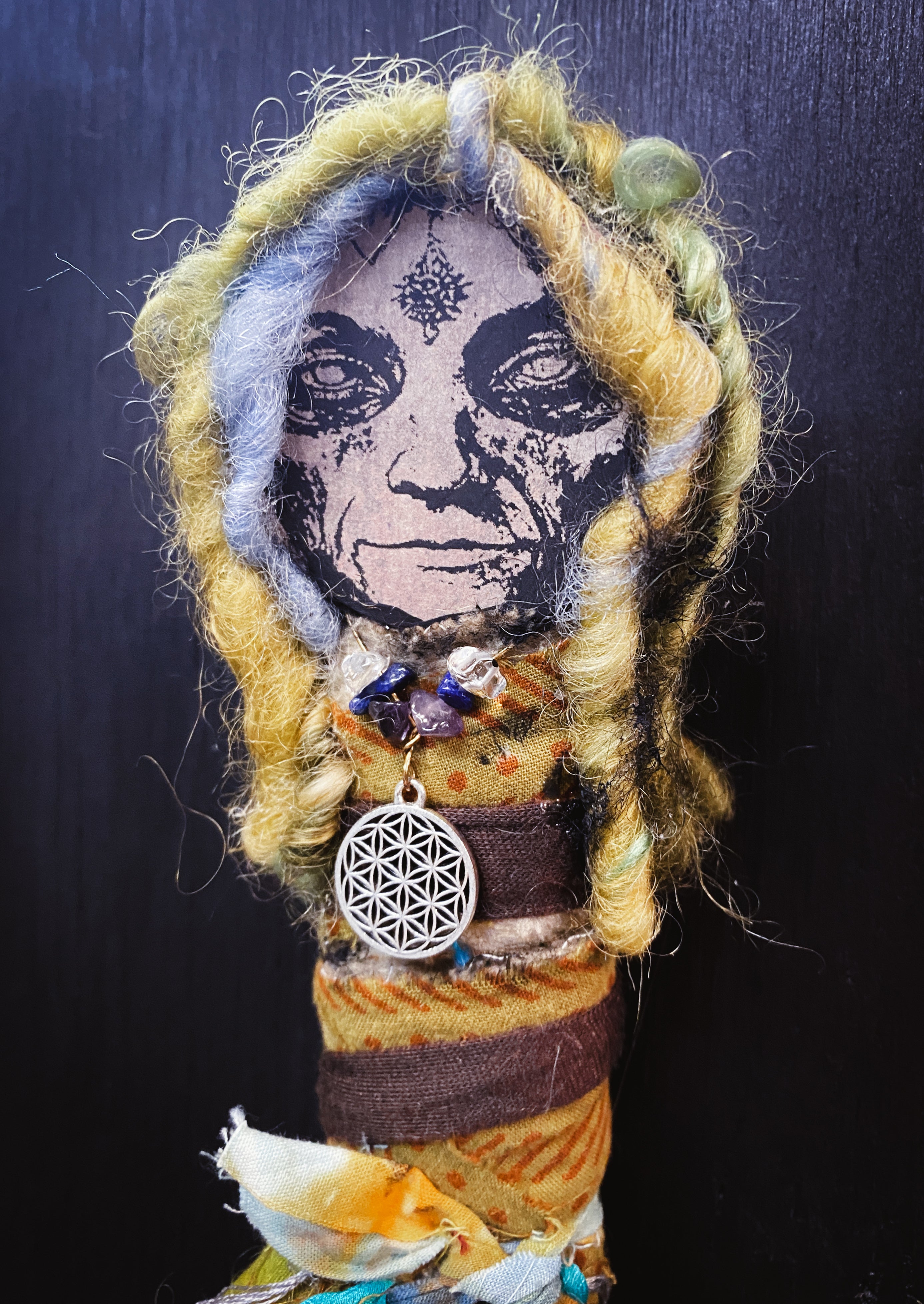 Flower of Life - Spirit Infused Art Doll