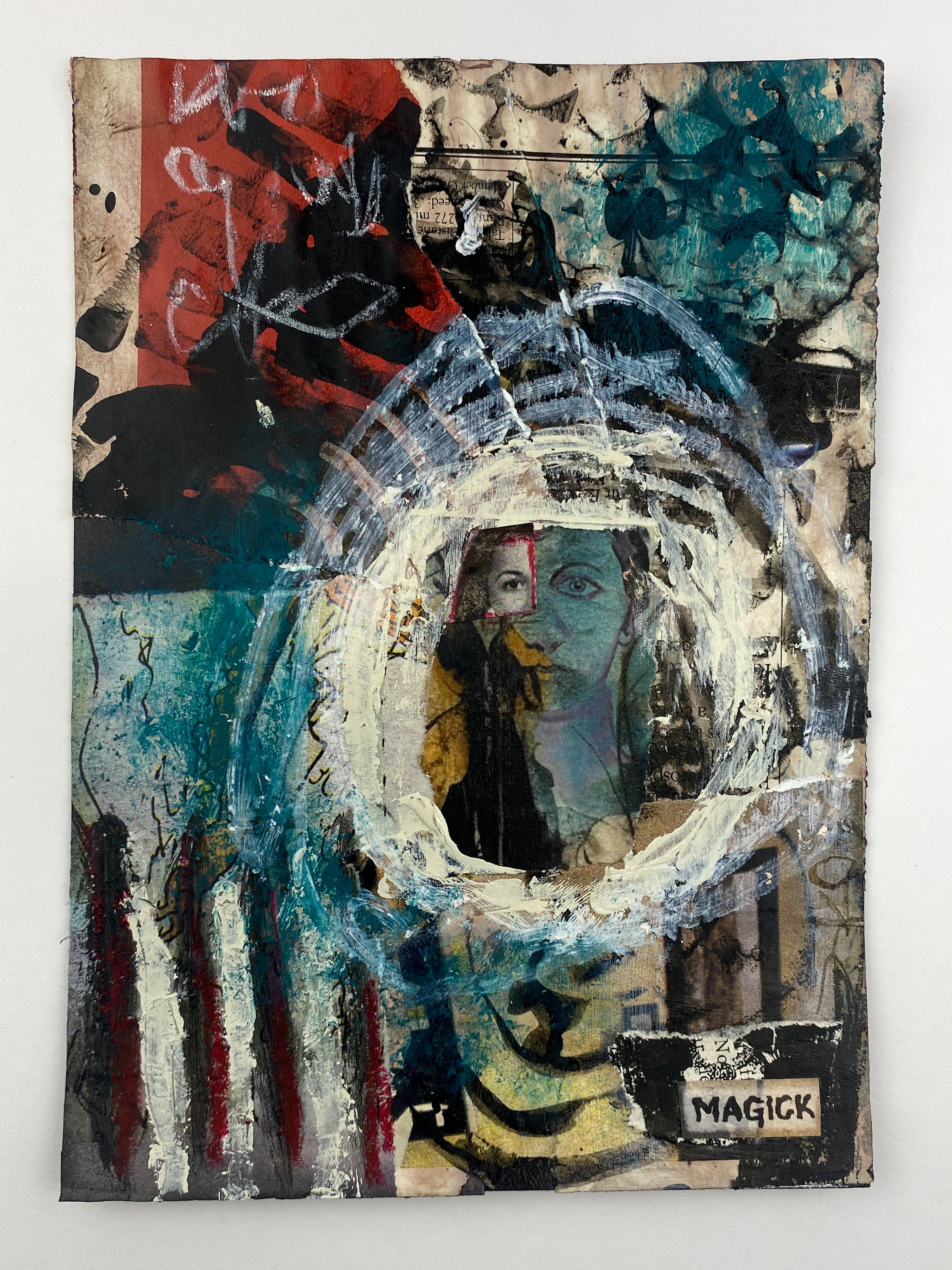 Magick - Original Mixed Media Collage