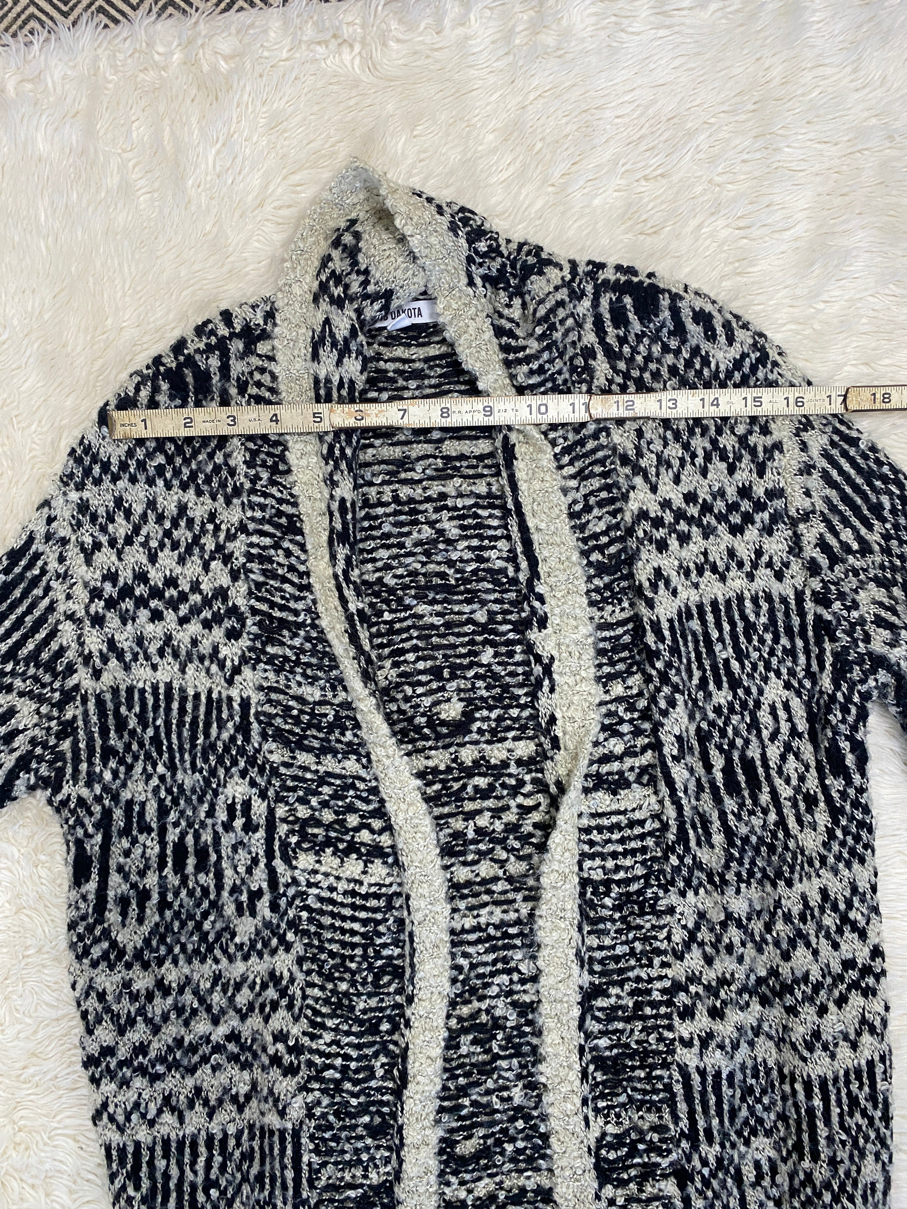Tribal Pattern Sweater - Size Medium