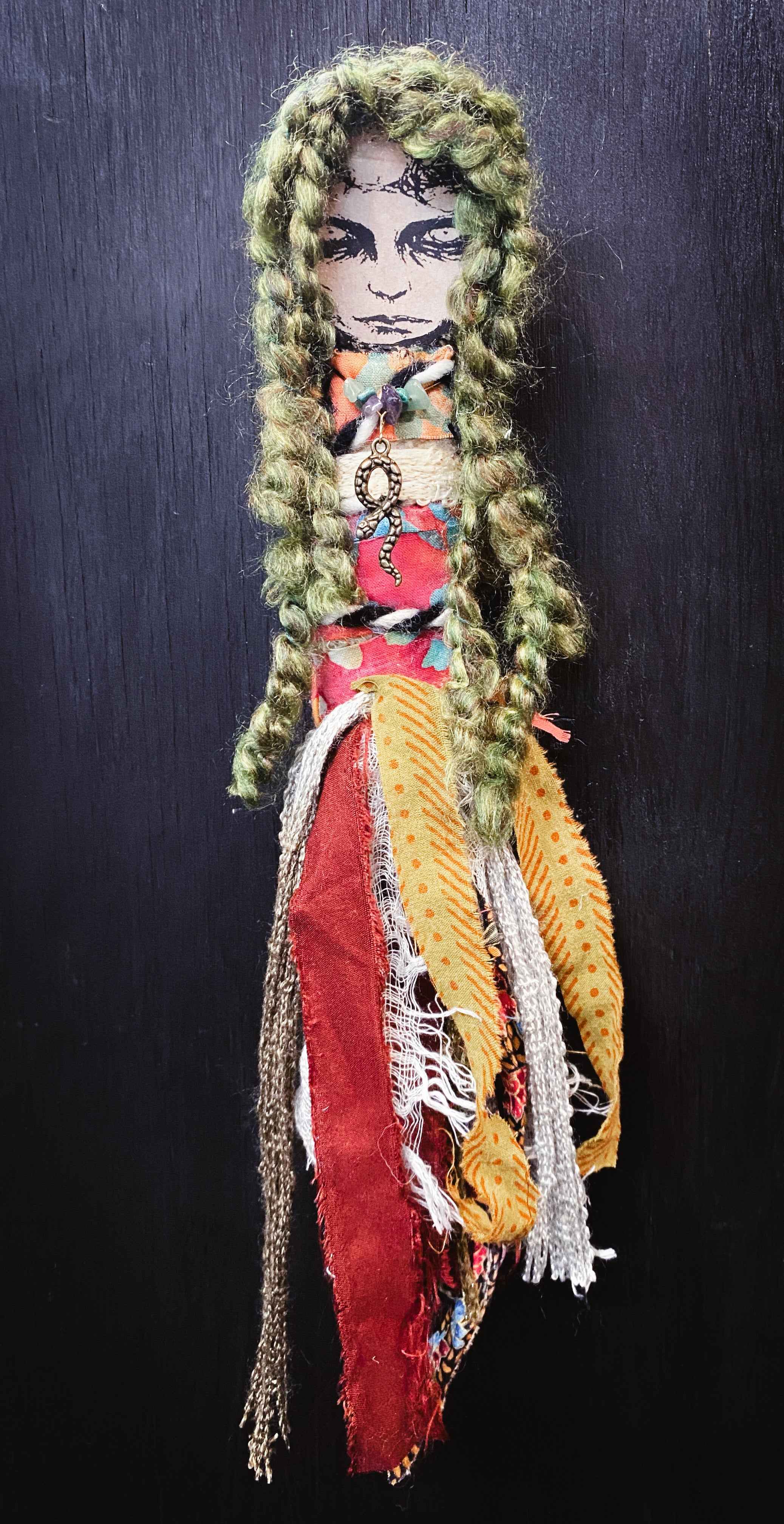 Snake Medicine - Spirit Infused Art Doll