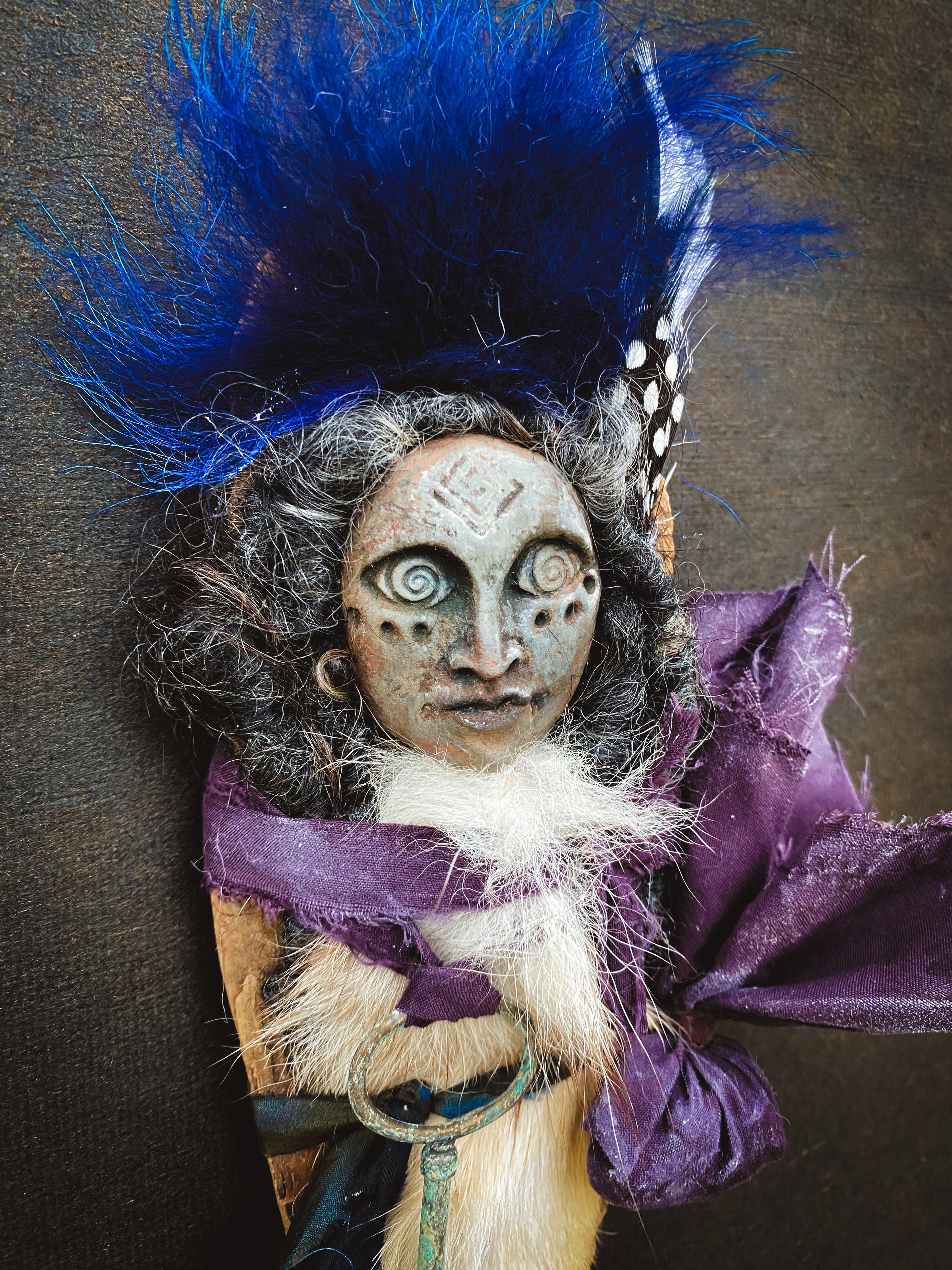 Nature Spirit Doll for Dreamwork, Shadowwork + Manifesting - Medicine Doll - JuJu Doll