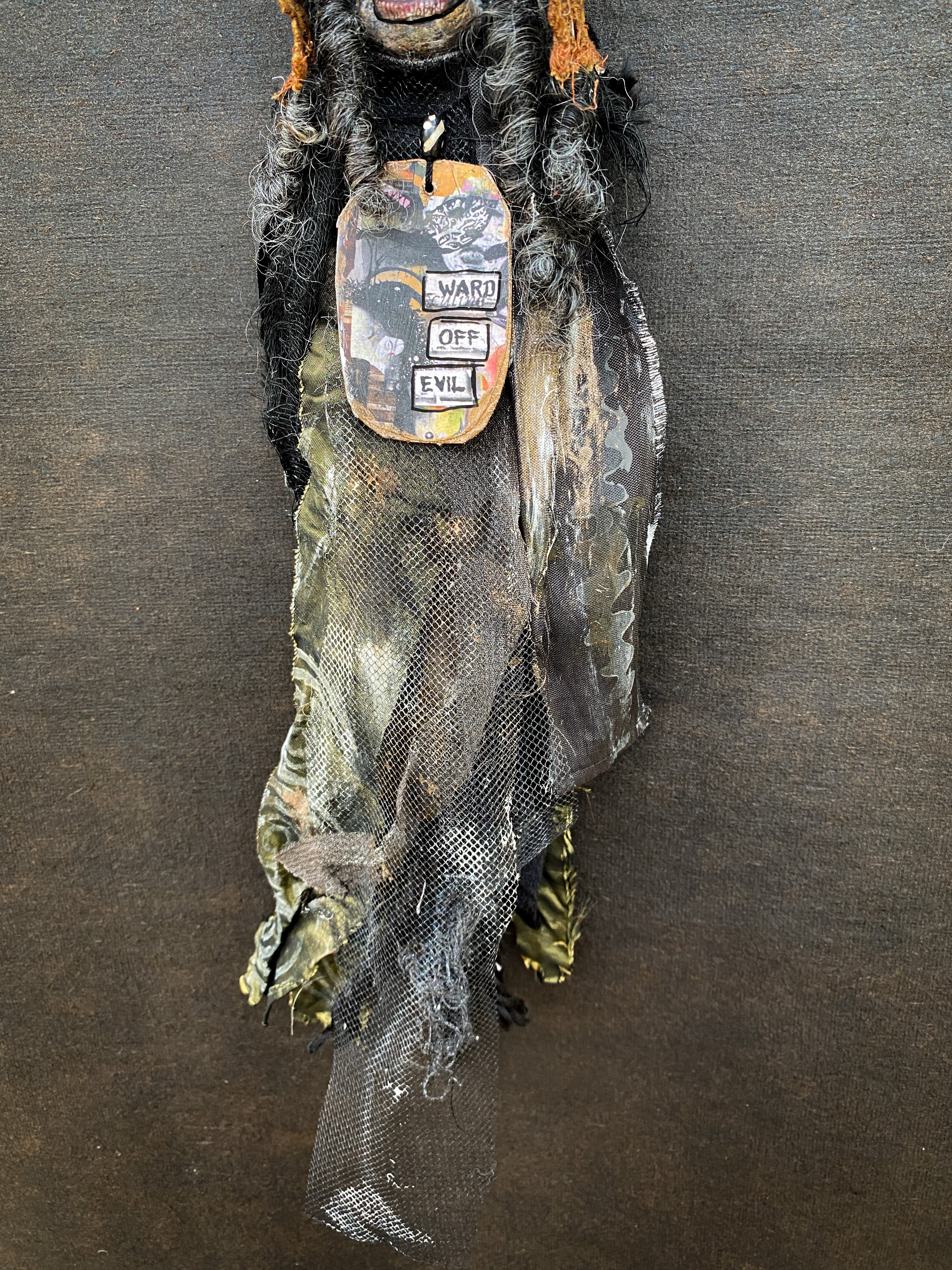 Ward Off Evil - Spirit Doll - Medicine Doll - JuJu Doll - Art Doll