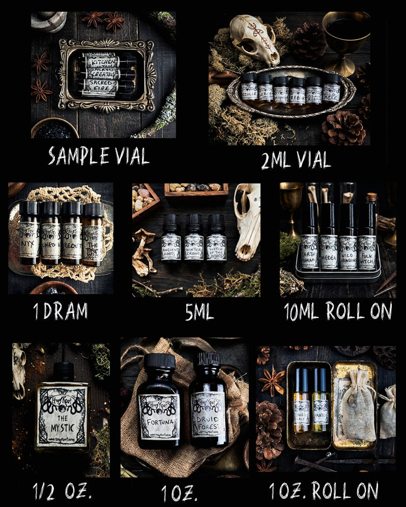 ANCIENT HEART-(Black Tea Leaves, Mahogany Wood, Tobacco)-Perfume, Cologne, Anointing, Ritual Oil