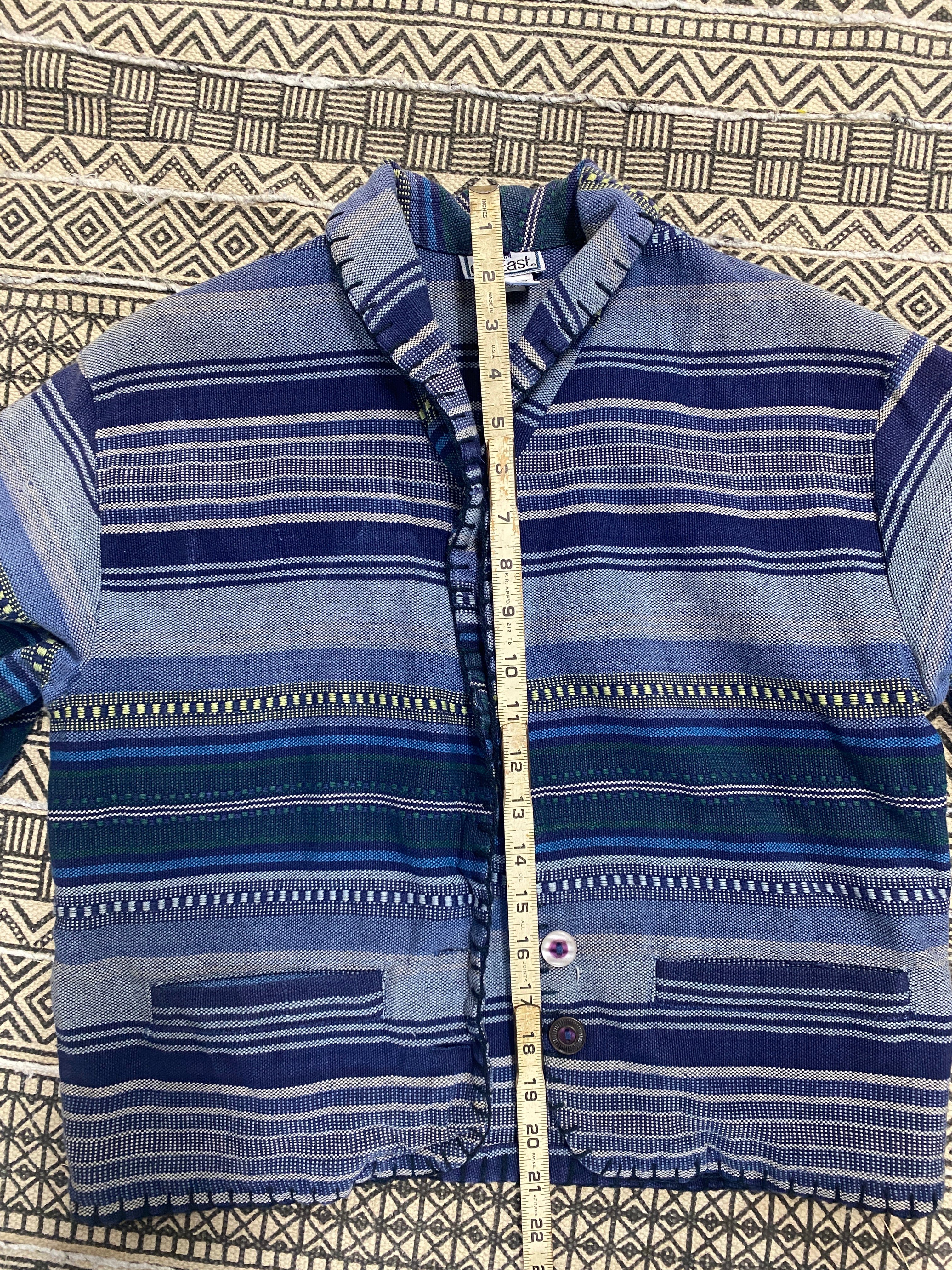 Vintage Woven Jacket - Size Small