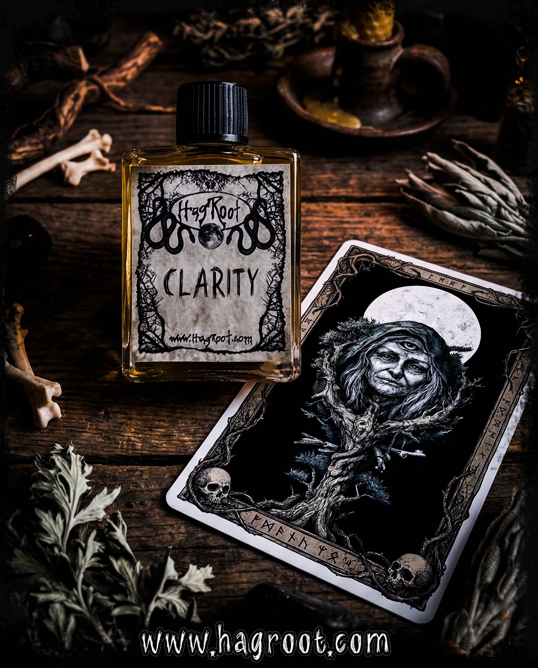 CLARITY-(Ylang Ylang, Mandarin Orange, Fig, Vetiver, Tea Leaves, Bergamot)-Perfume, Cologne, Anointing, Ritual Oil