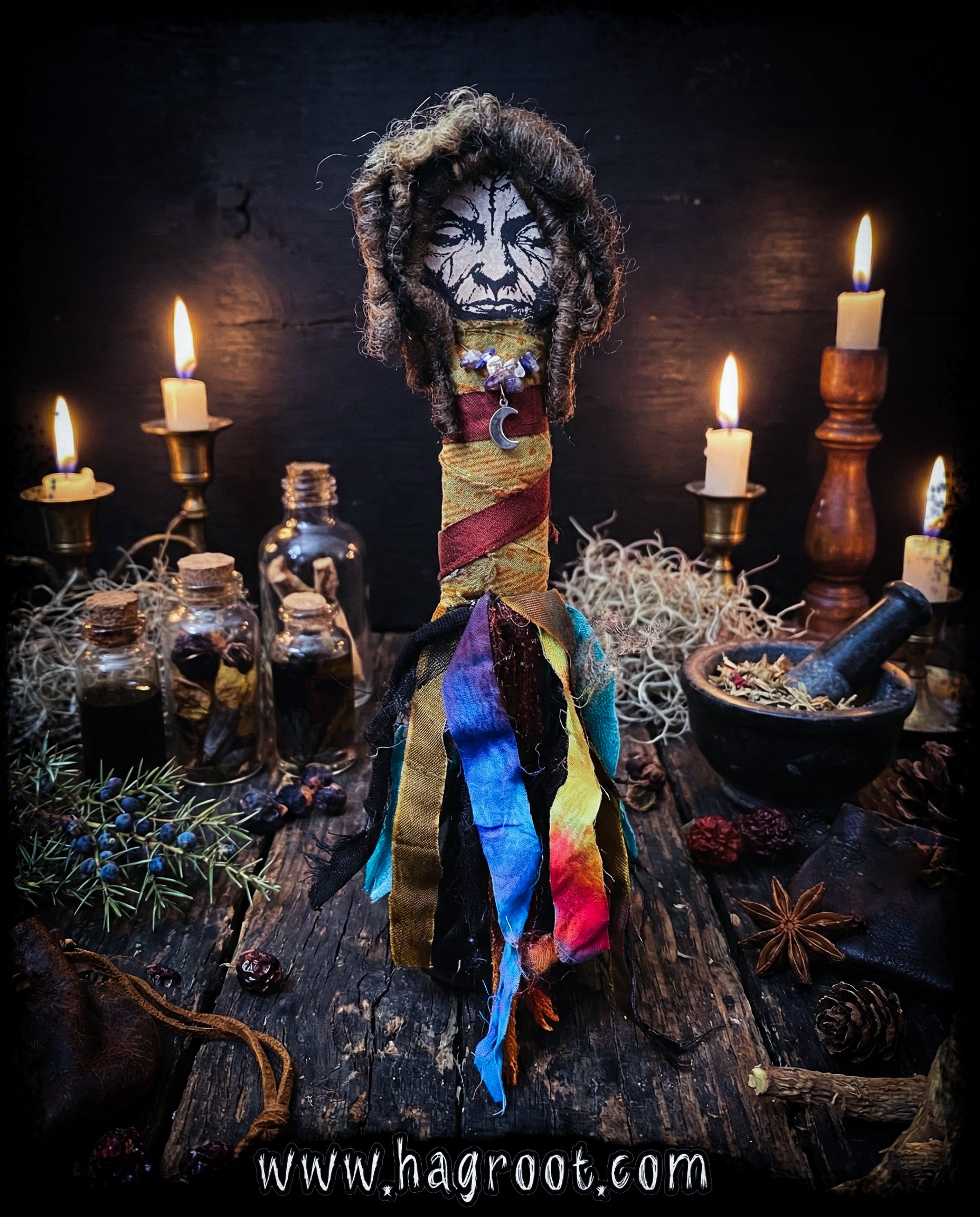 Moon Magick - Spirit Infused Art Doll