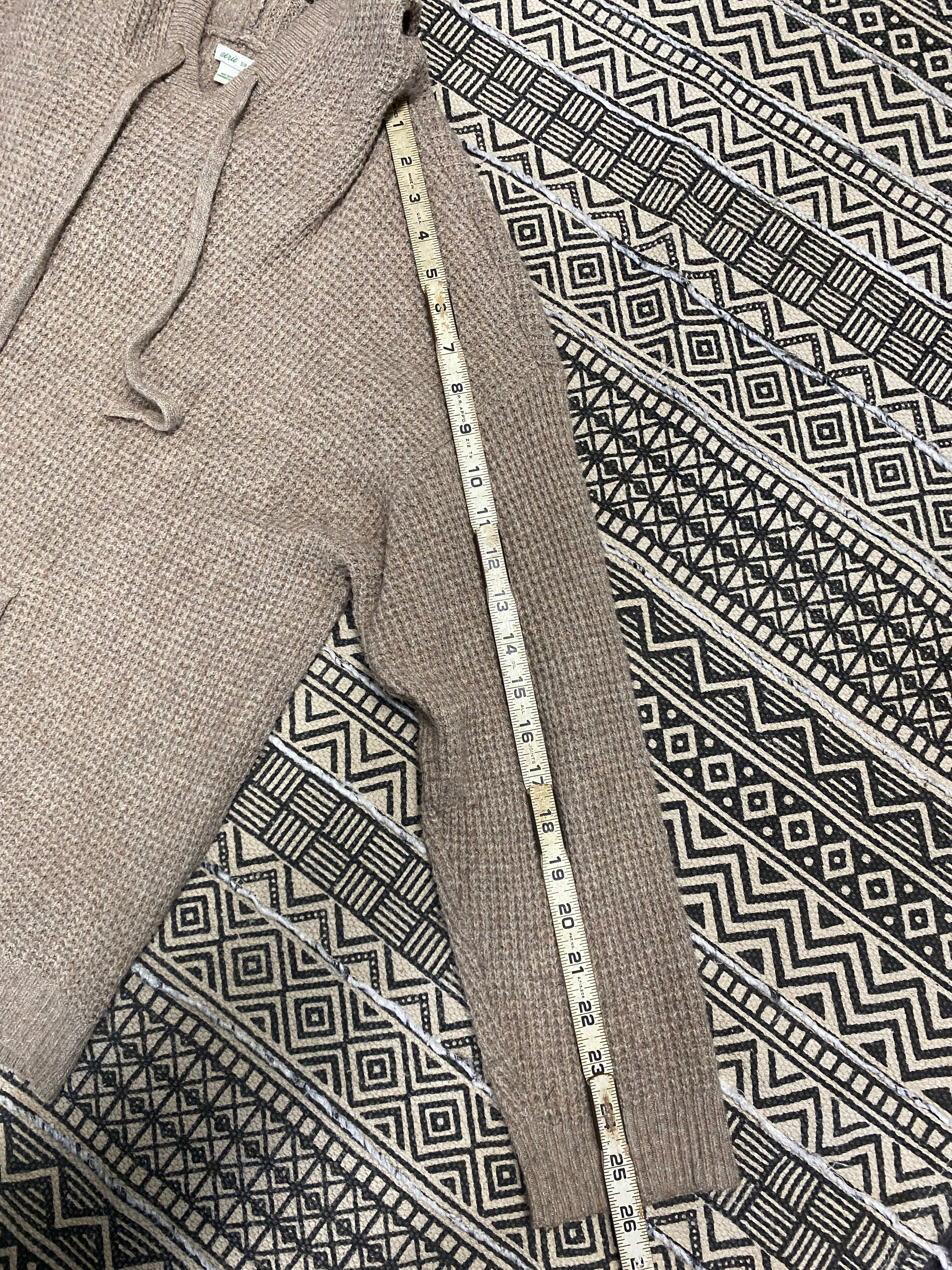 Comfy Sweater With a Hood - Size Small