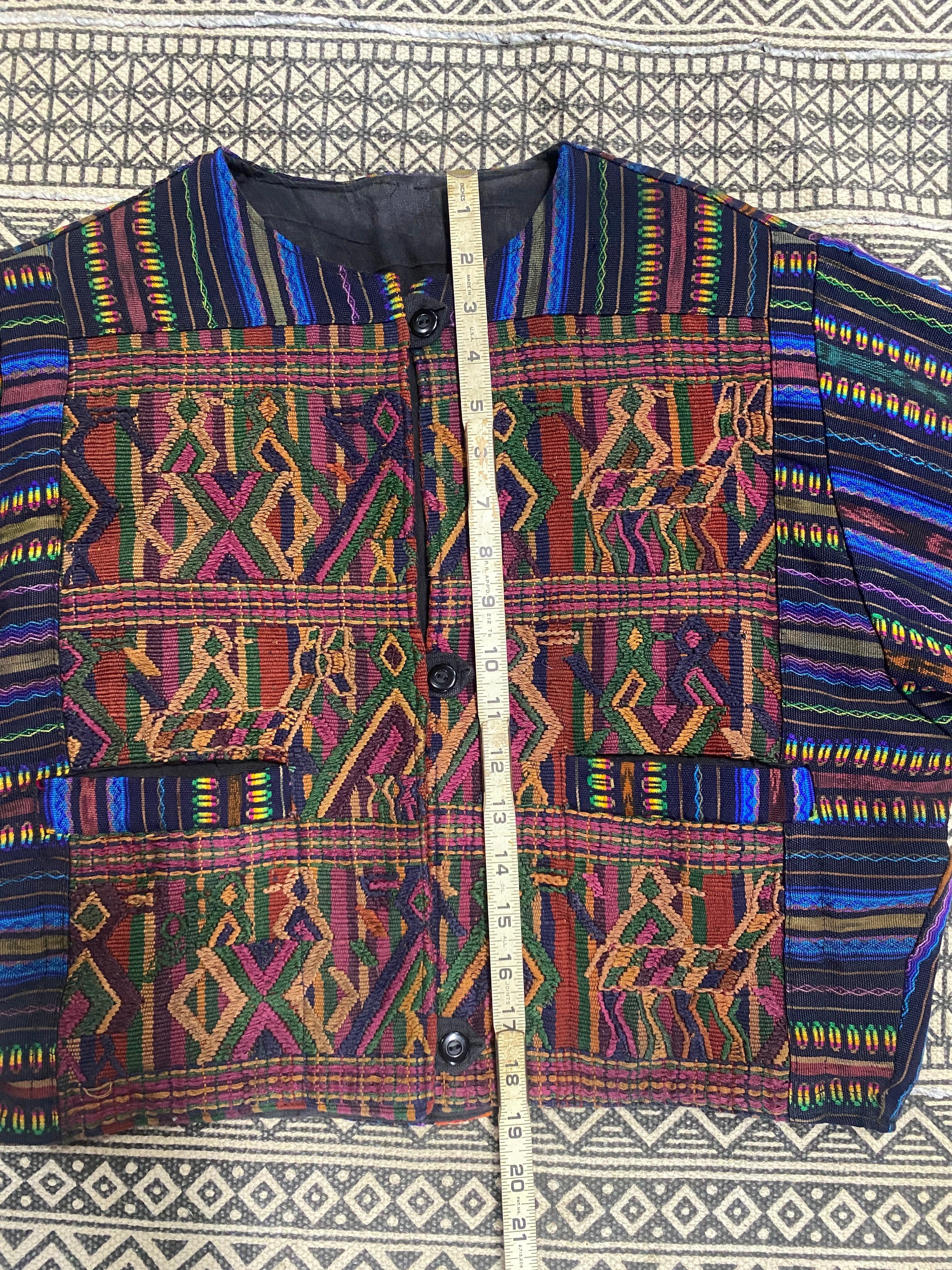 Vintage Tribal Style Jacket - Size Small