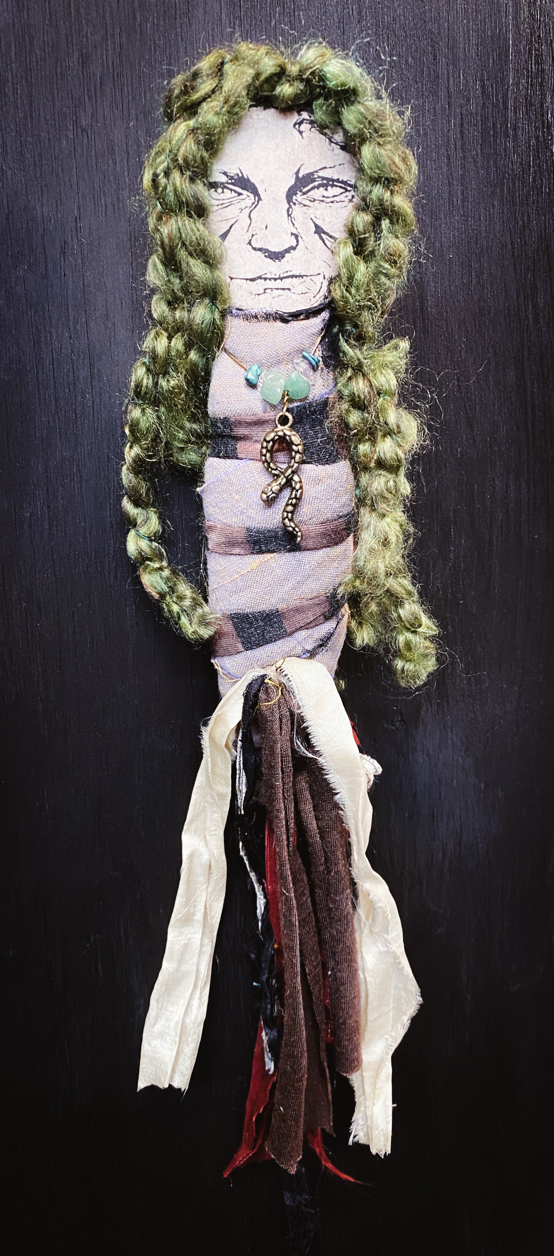 Snake Medicine - Spirit Infused Art Doll