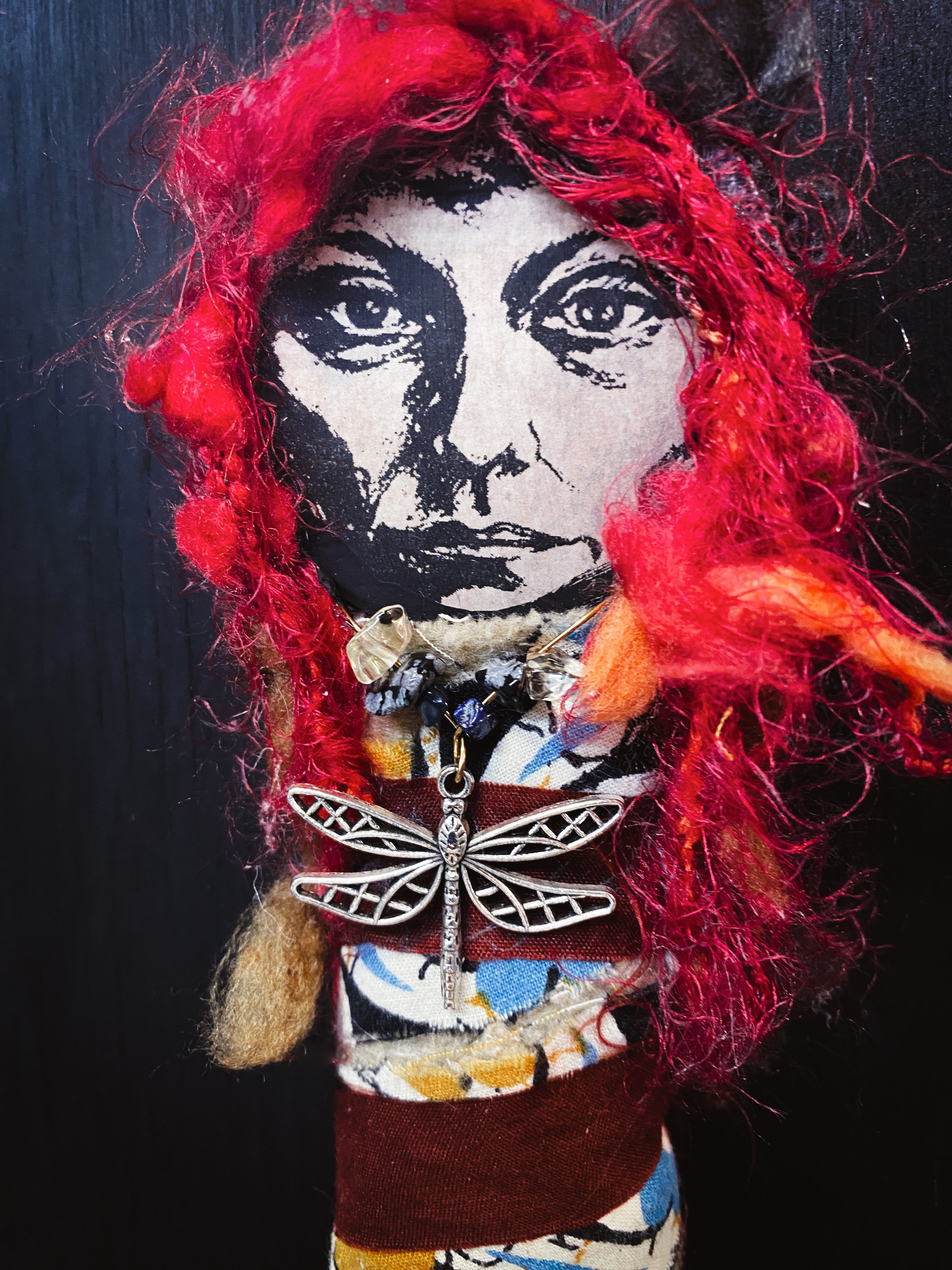 Dragonfly Medicine - Spirit Infused Art Doll