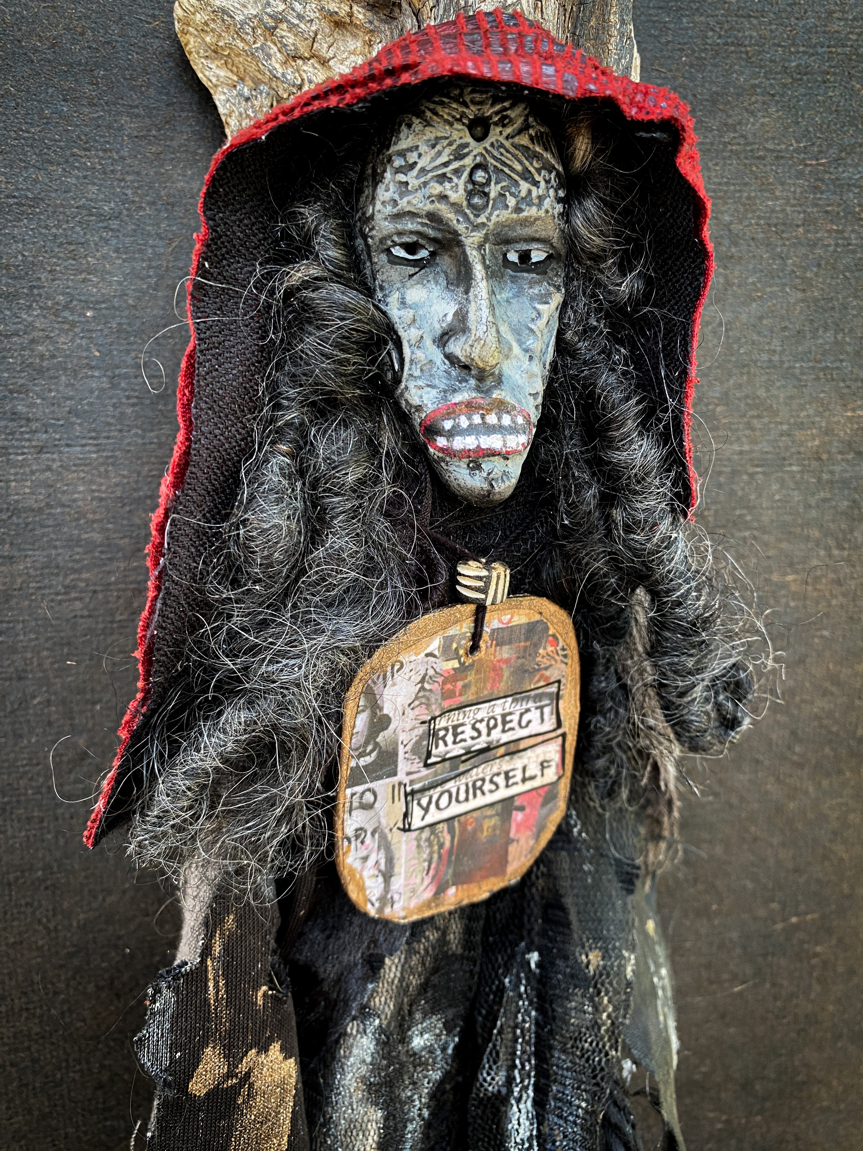 Respect Yourself - Spirit Doll - Medicine Doll - JuJu Doll - Art Doll