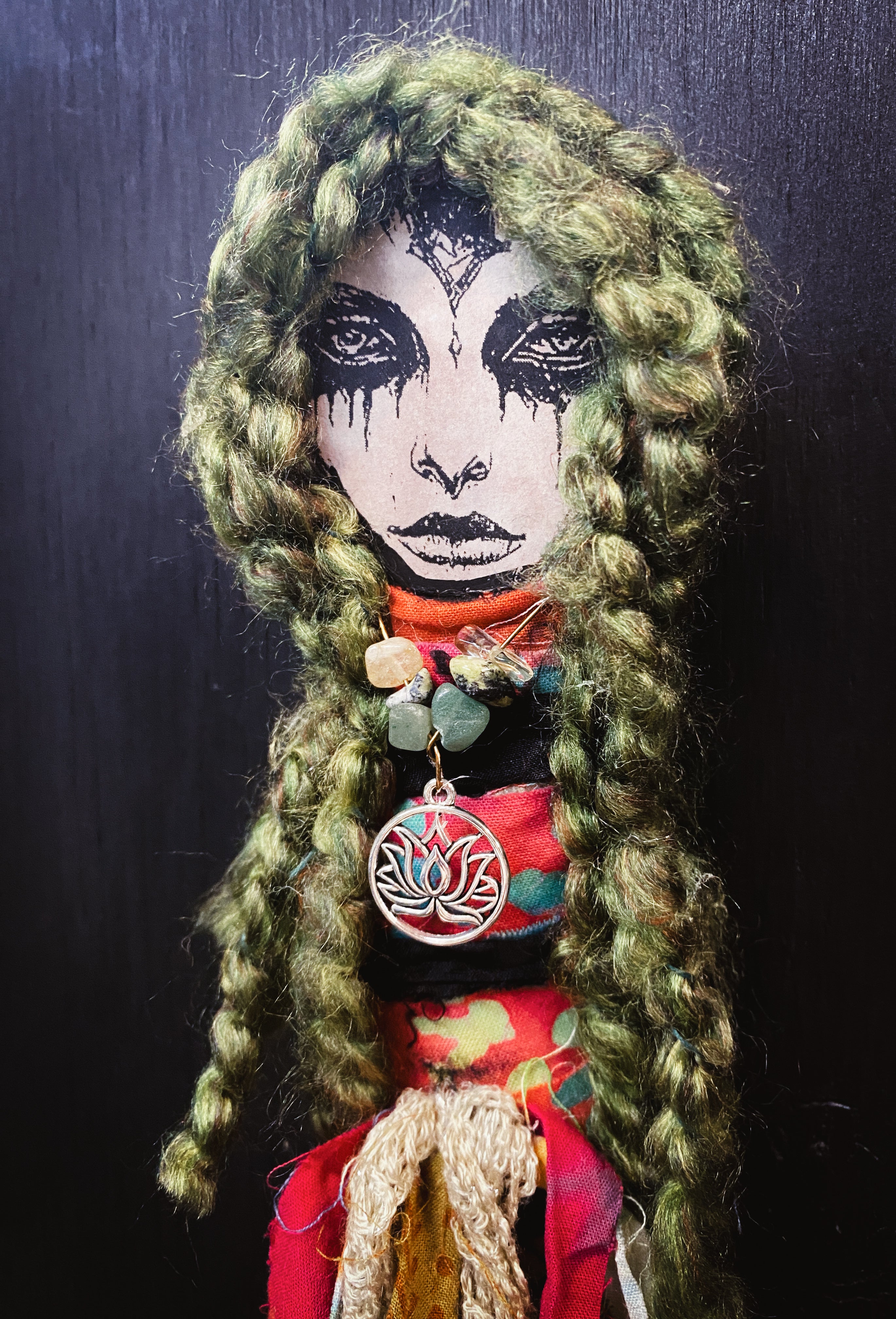 Lotus Flower - Spirit Infused Art Doll