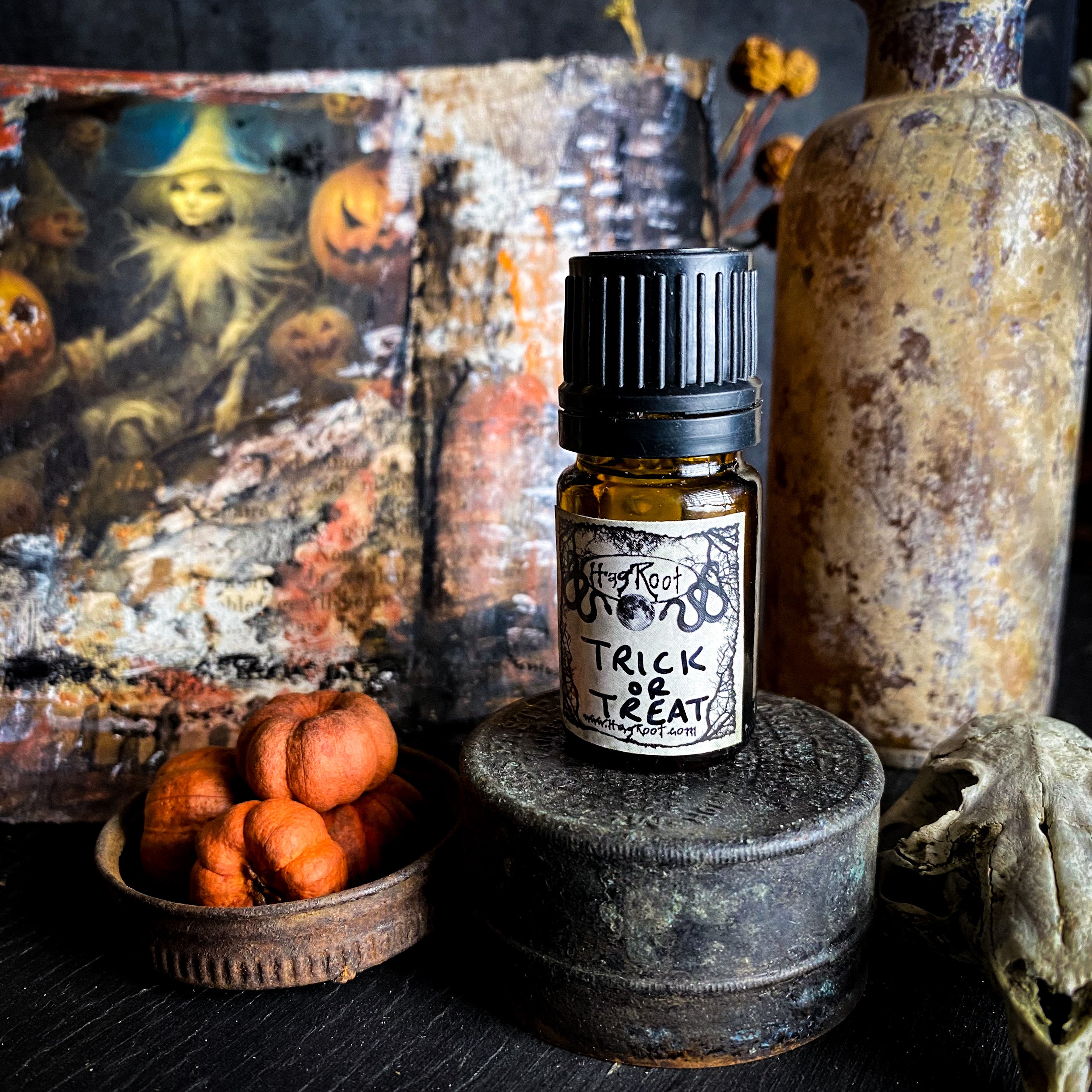 TRICK OR TREAT-(Halloween Candy, Vanilla, Cocoa, Sugar, Strawberry)-Perfume, Cologne, Anointing, Ritual Oil