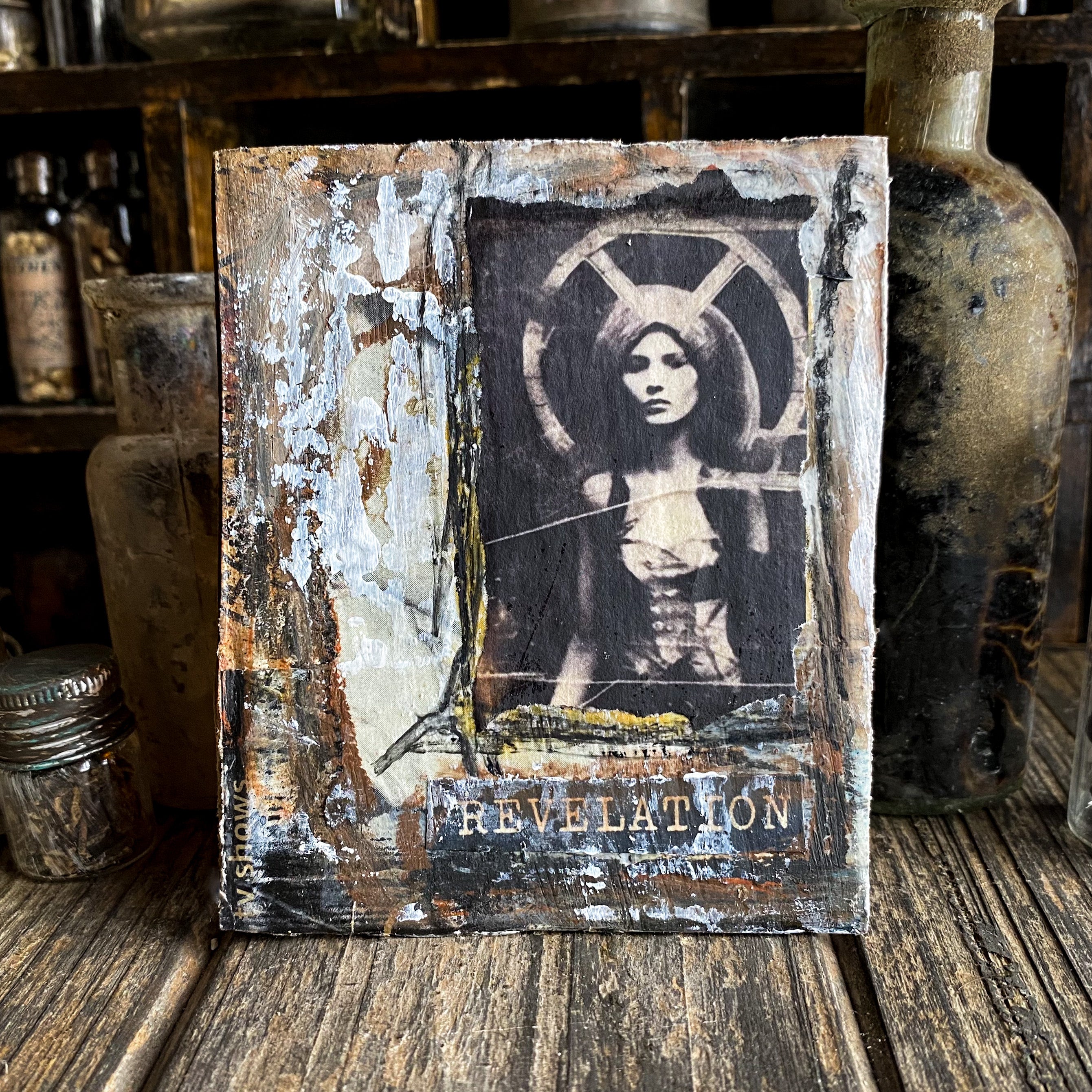 Revelation - Original Mixed Media Collage