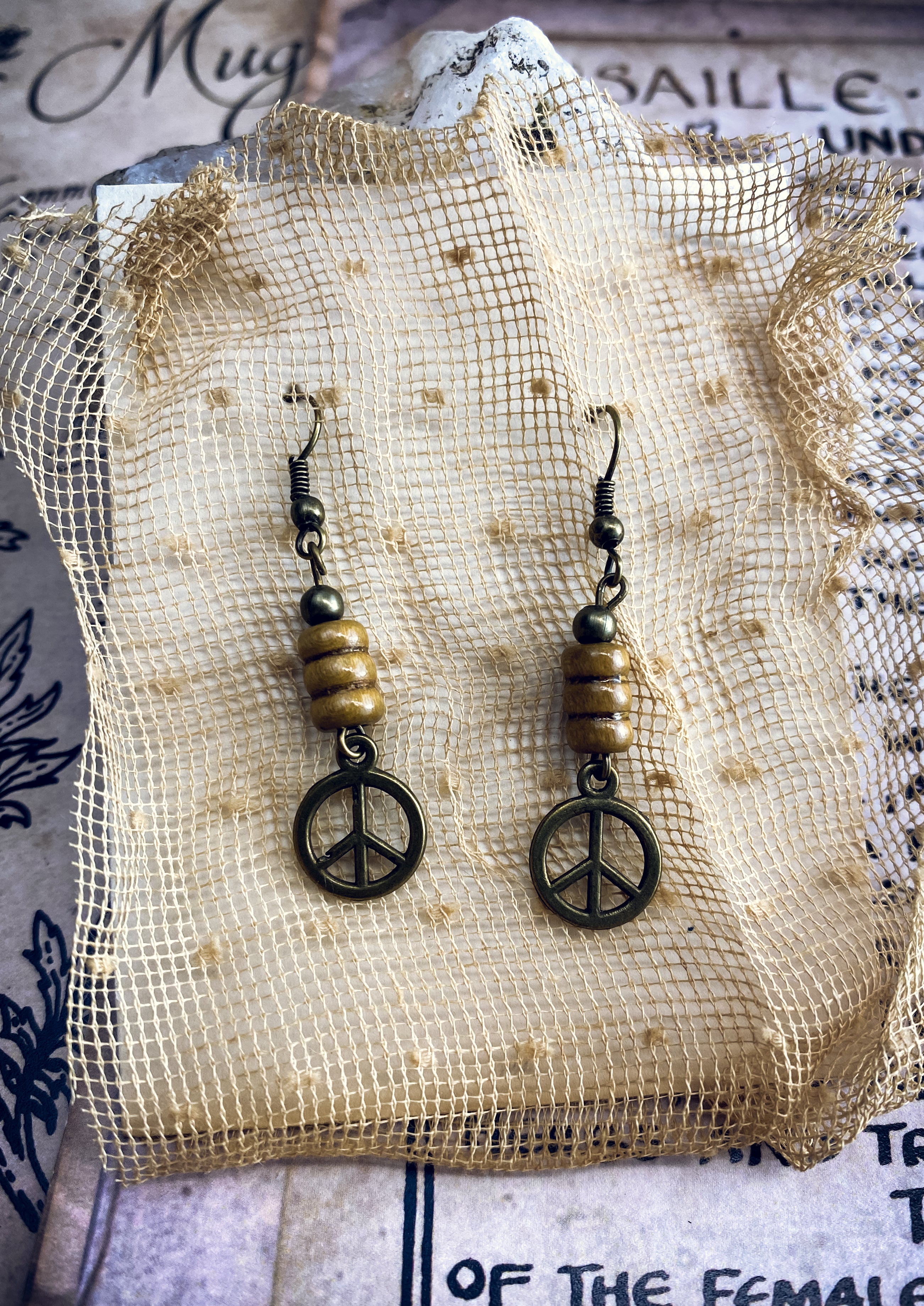 Peace Sign Earrings