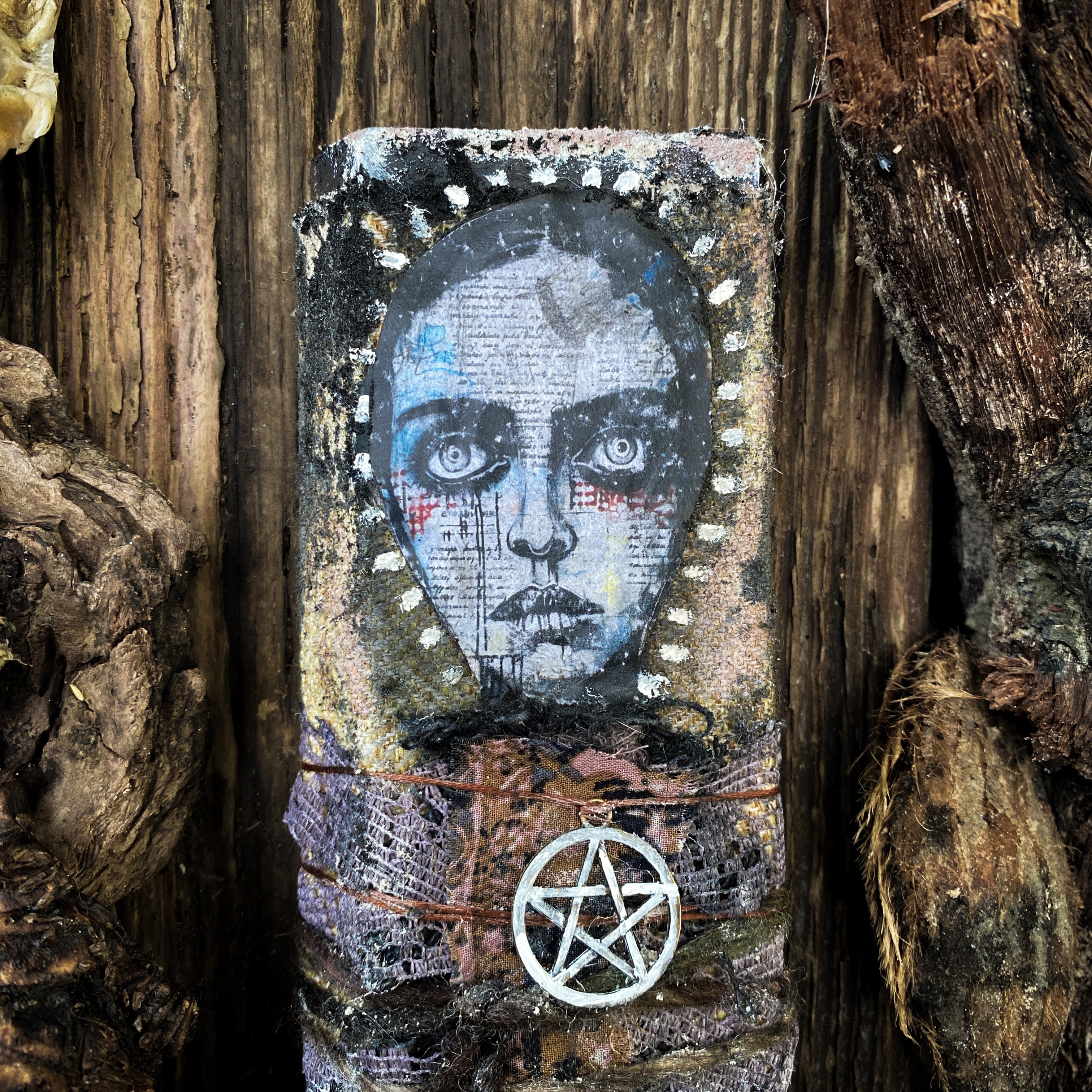 The Keeper of Boundaries - Art Doll, Medicine Doll, Spirit Doll