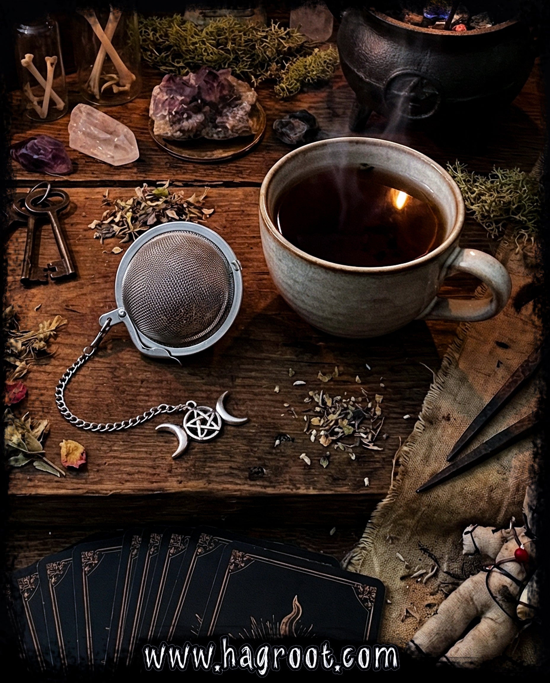 Triple Moon Tea Infuser for Loose Leaf Herbal Tea