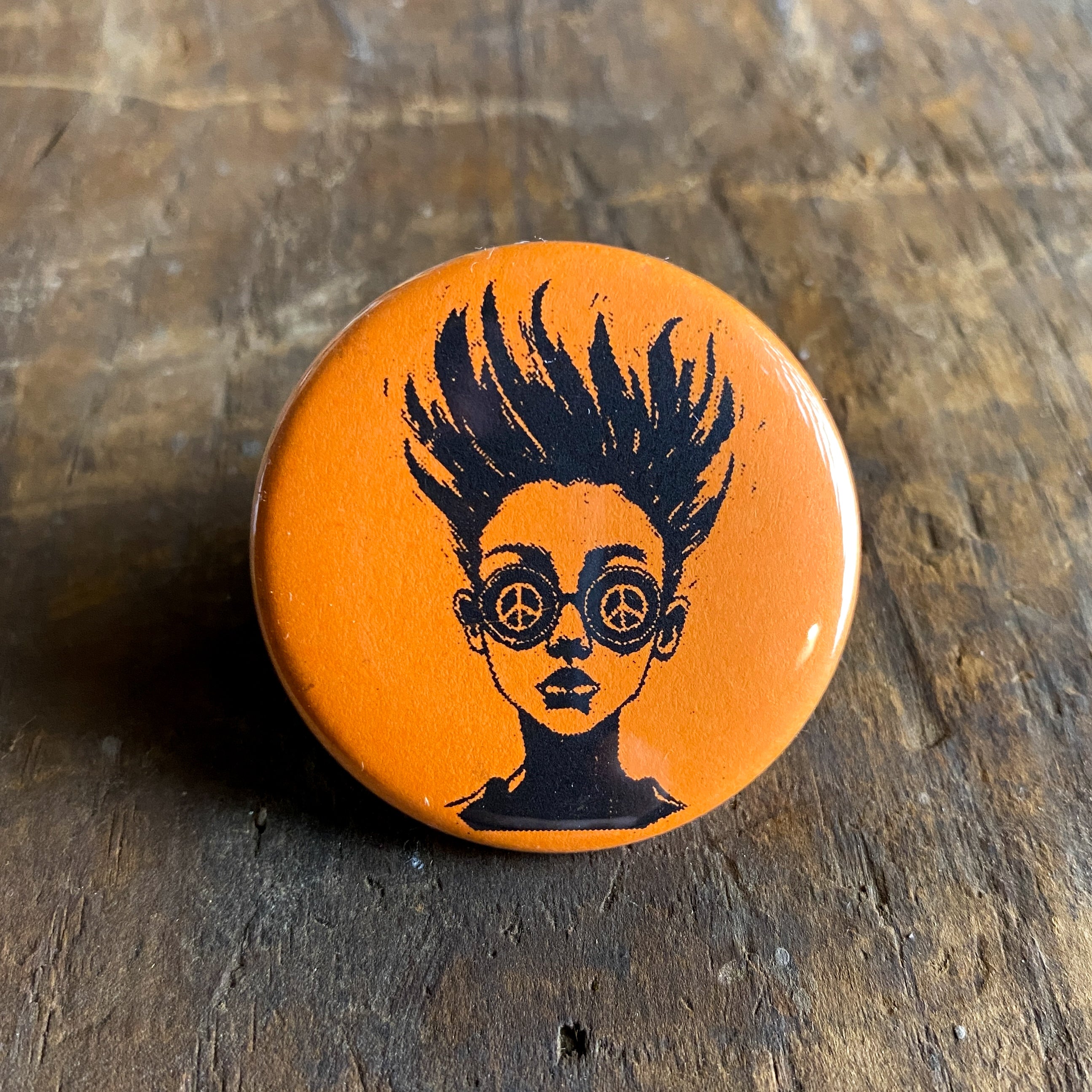 See Peace - Hand Pressed Button/Pin - 1.5"