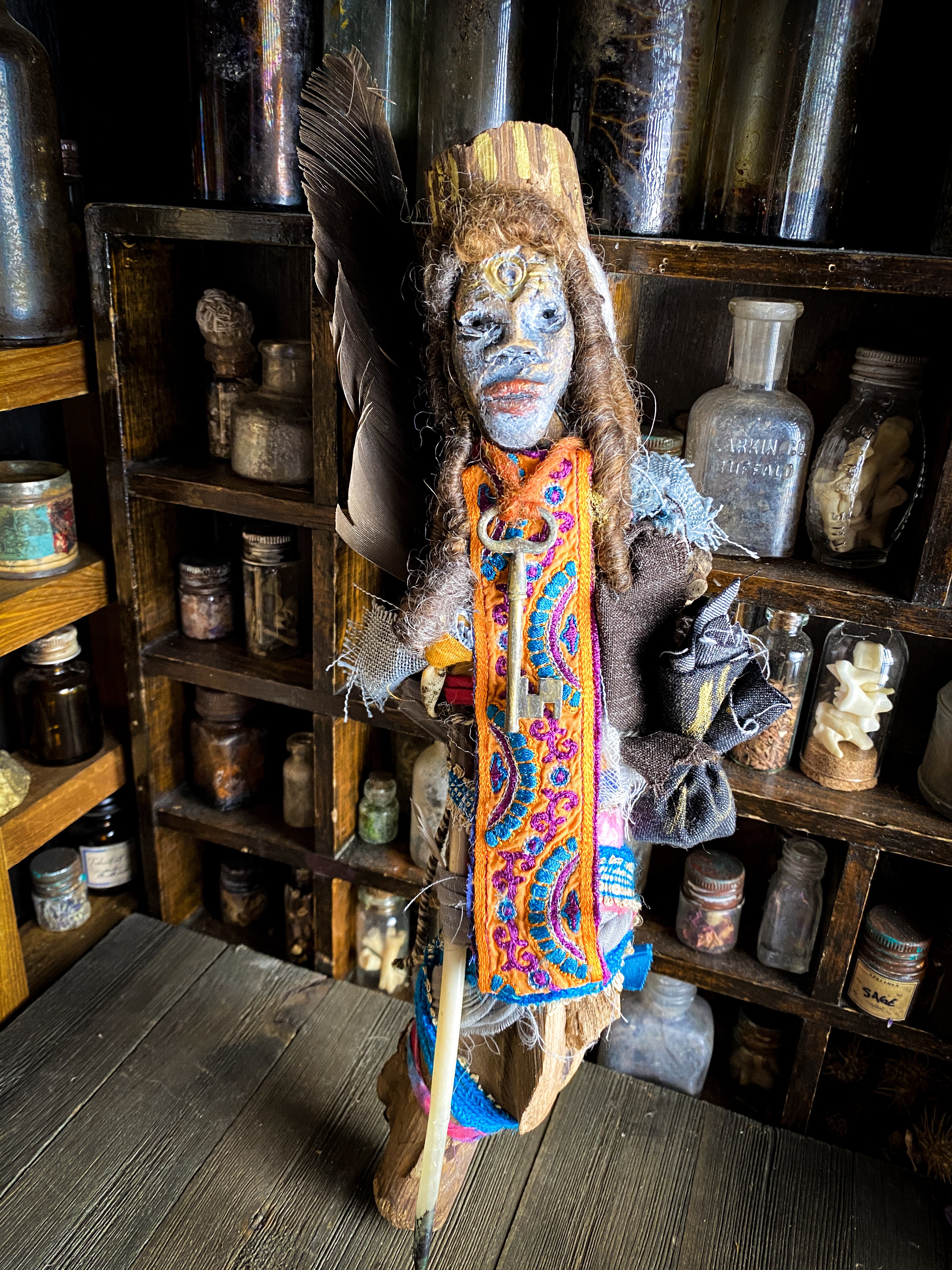 Spark Your Creative Fire - Spirit Doll, Conjure Doll, Intention Doll