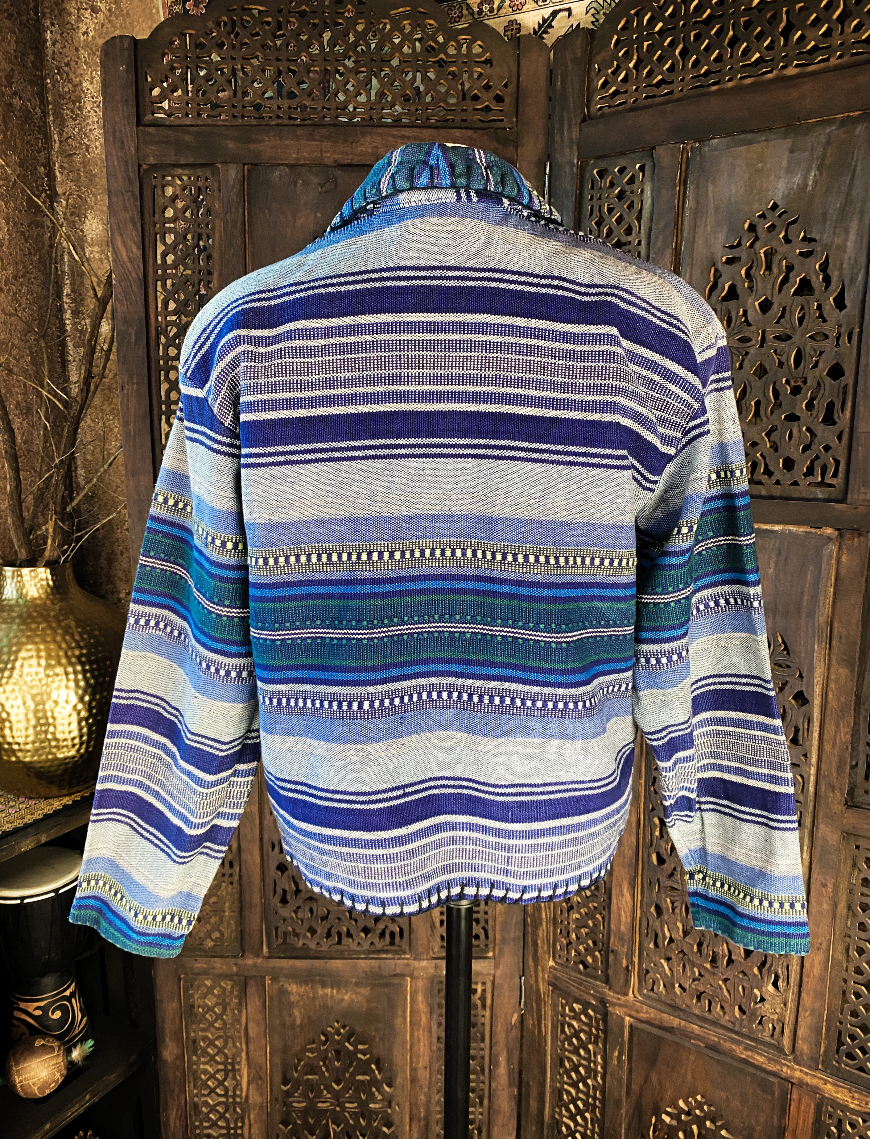 Vintage Woven Jacket - Size Small