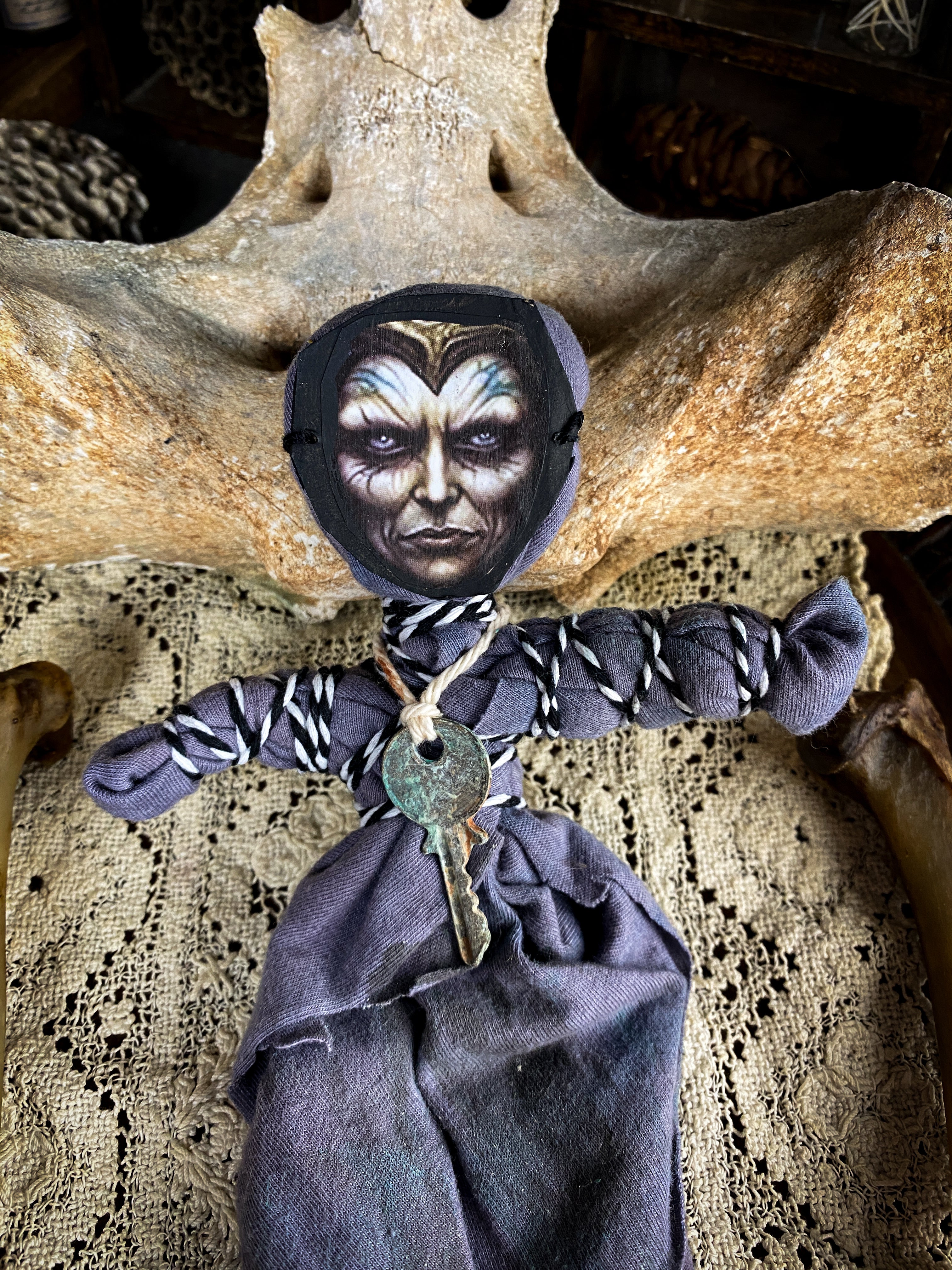 Moon Mystic - Conjure Doll, Intention Doll, Spirit Doll