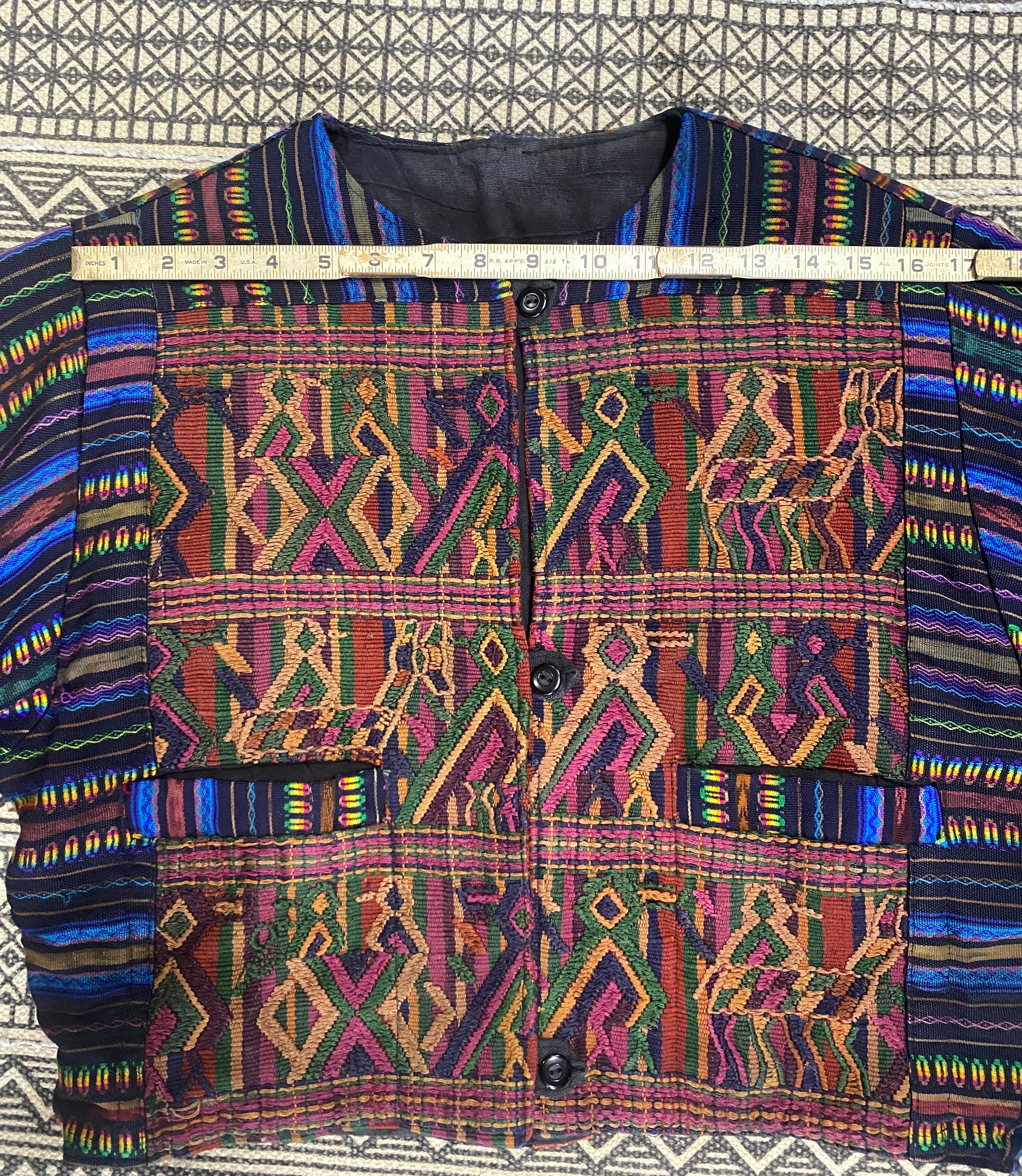 Vintage Tribal Style Jacket - Size Small