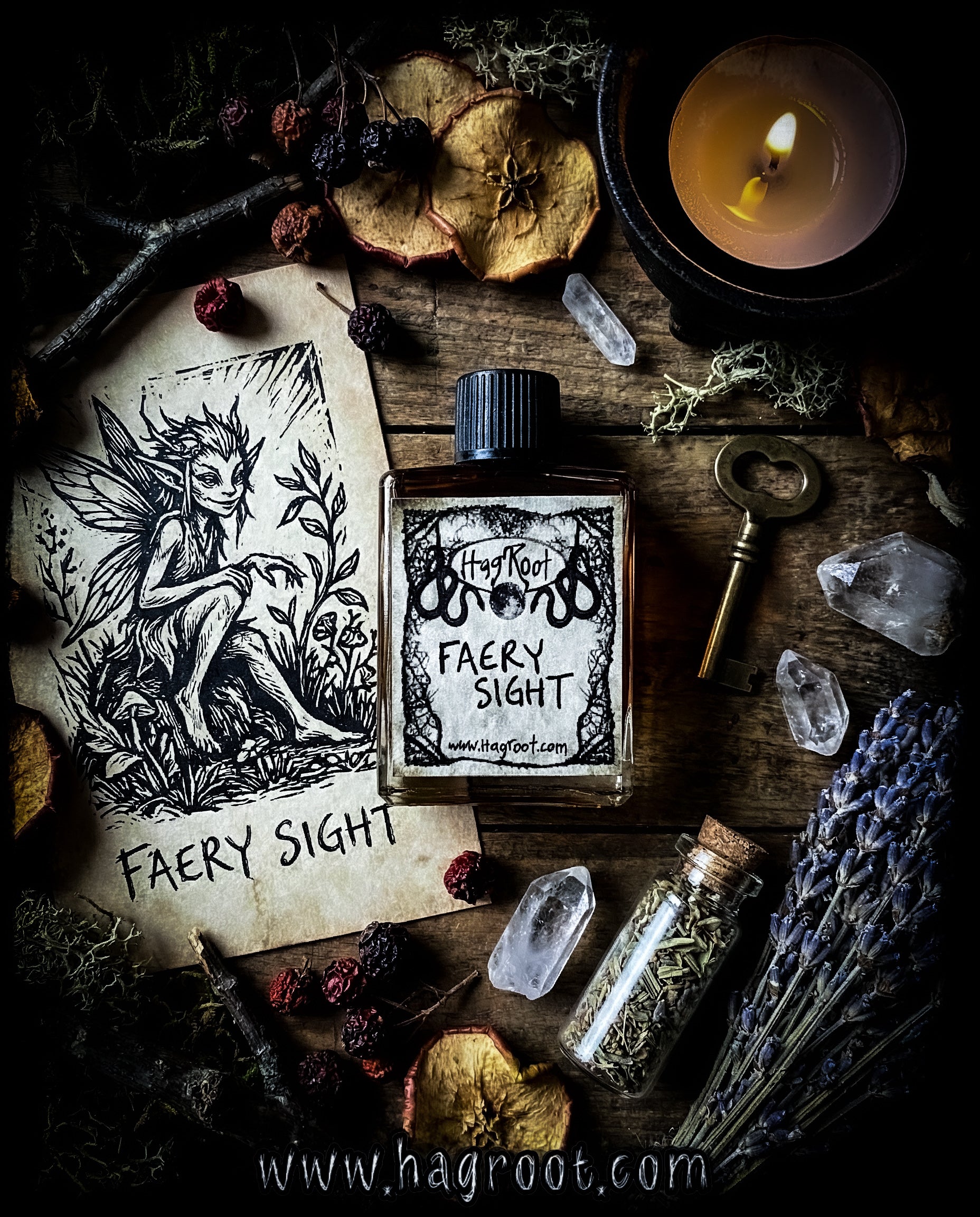FAERY SIGHT-(Fresh Picked Fruits, Whimsical Desserts and a Dusting of Faery Magick)-Perfume, Cologne, Anointing, Ritual Oil