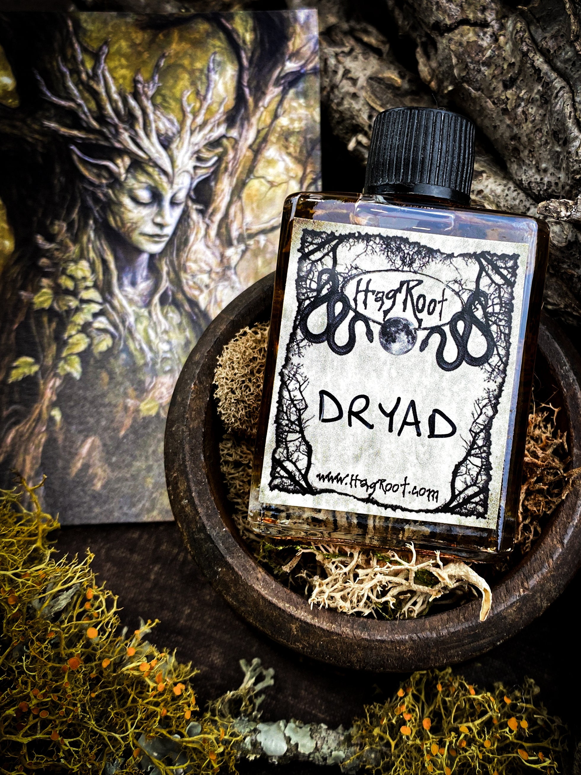 DRYAD-(Cypress. Cedar, Vetiver, Patchouli, Wildflowers)-Perfume, Cologne, Anointing, Ritual Oil