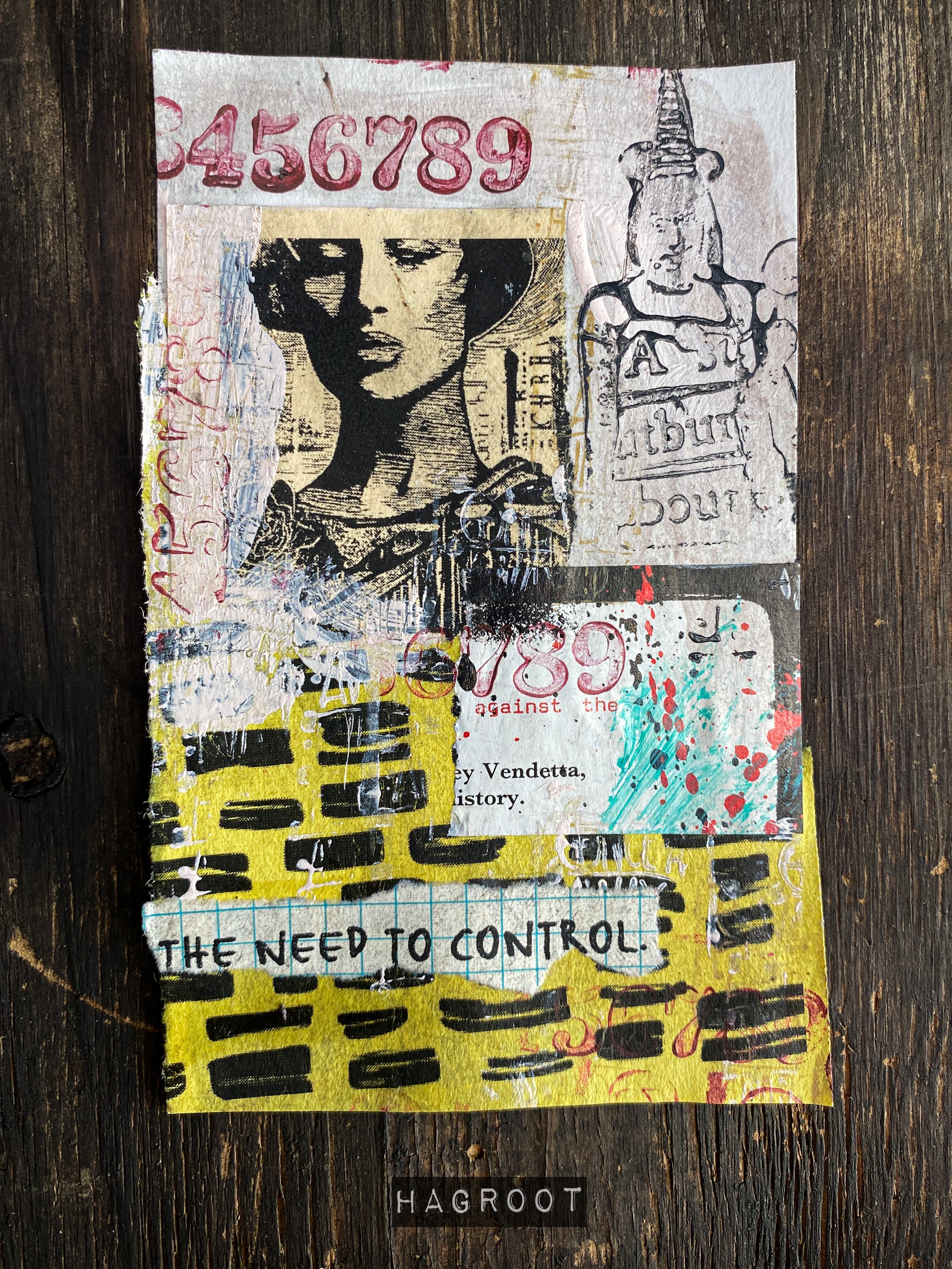 Control - Original Mixed Media Art