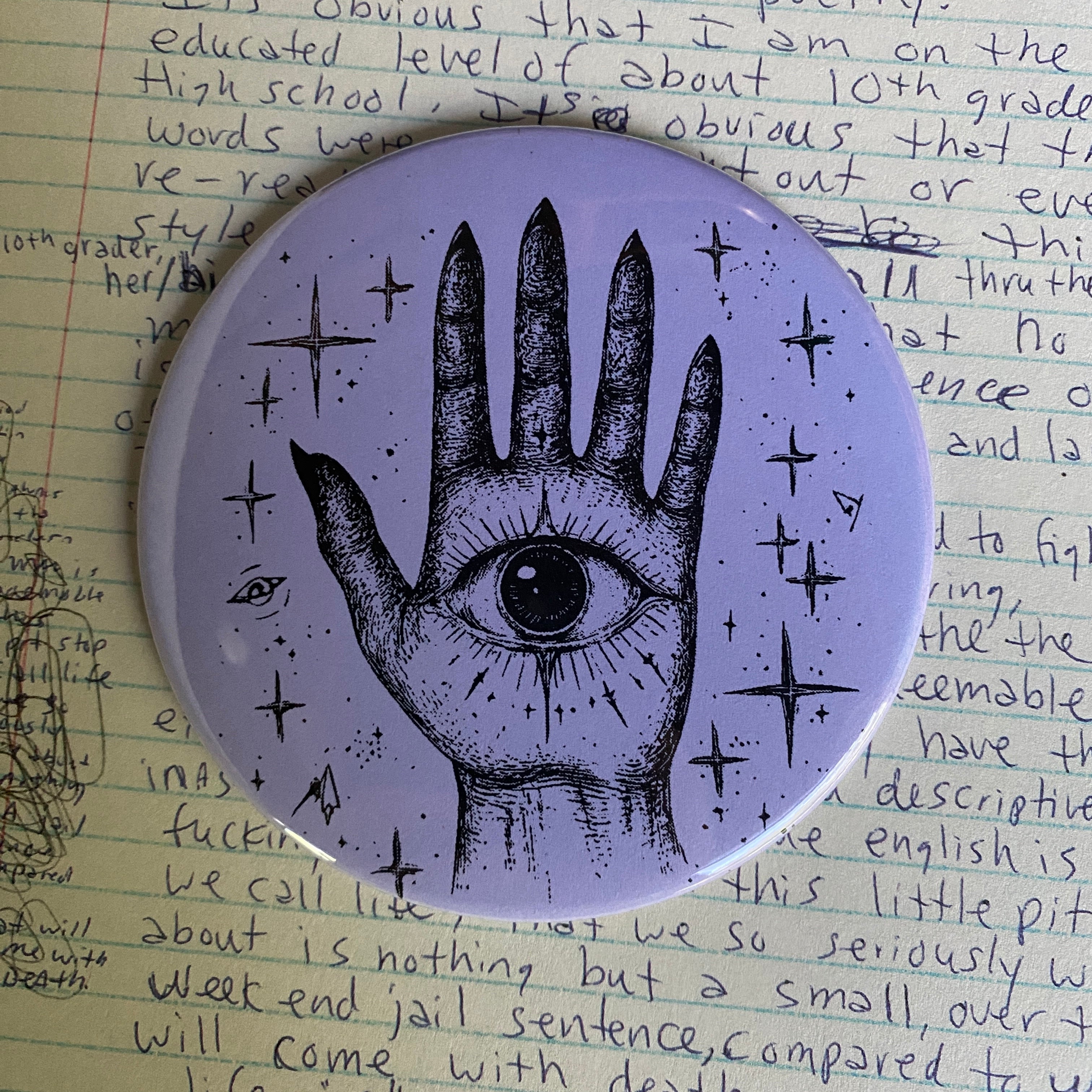 SEER - Hand Pressed Pocket Mirror