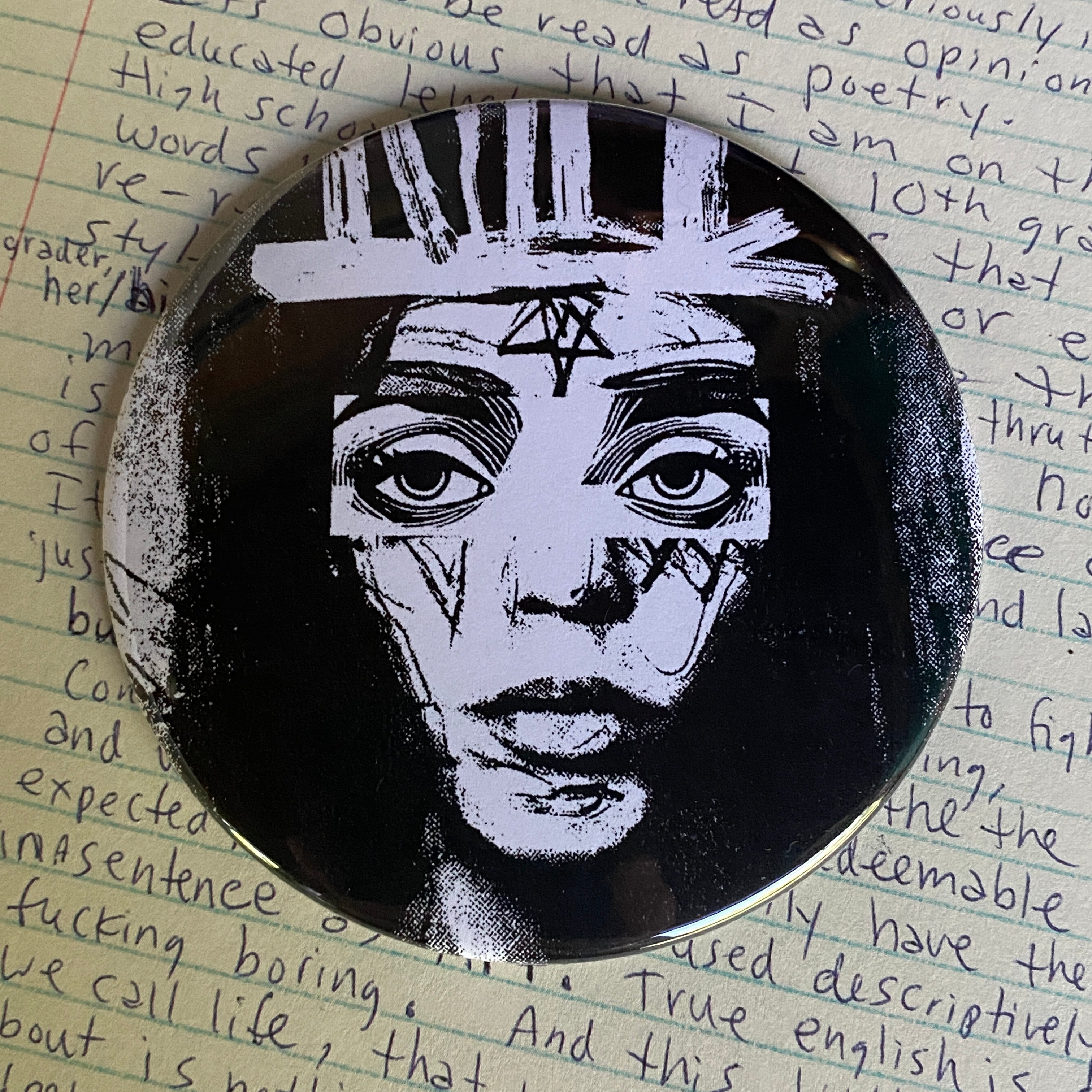REVOLUTION - Hand Pressed Pocket Mirror