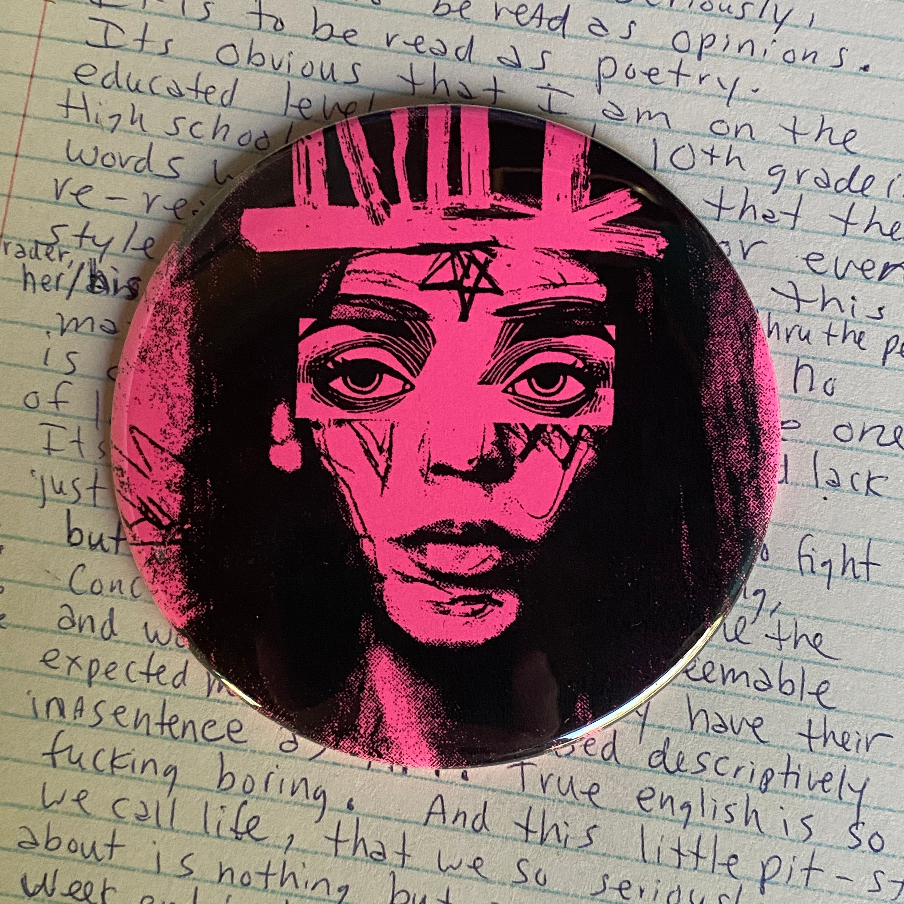 REVOLUTION - Hand Pressed Pocket Mirror