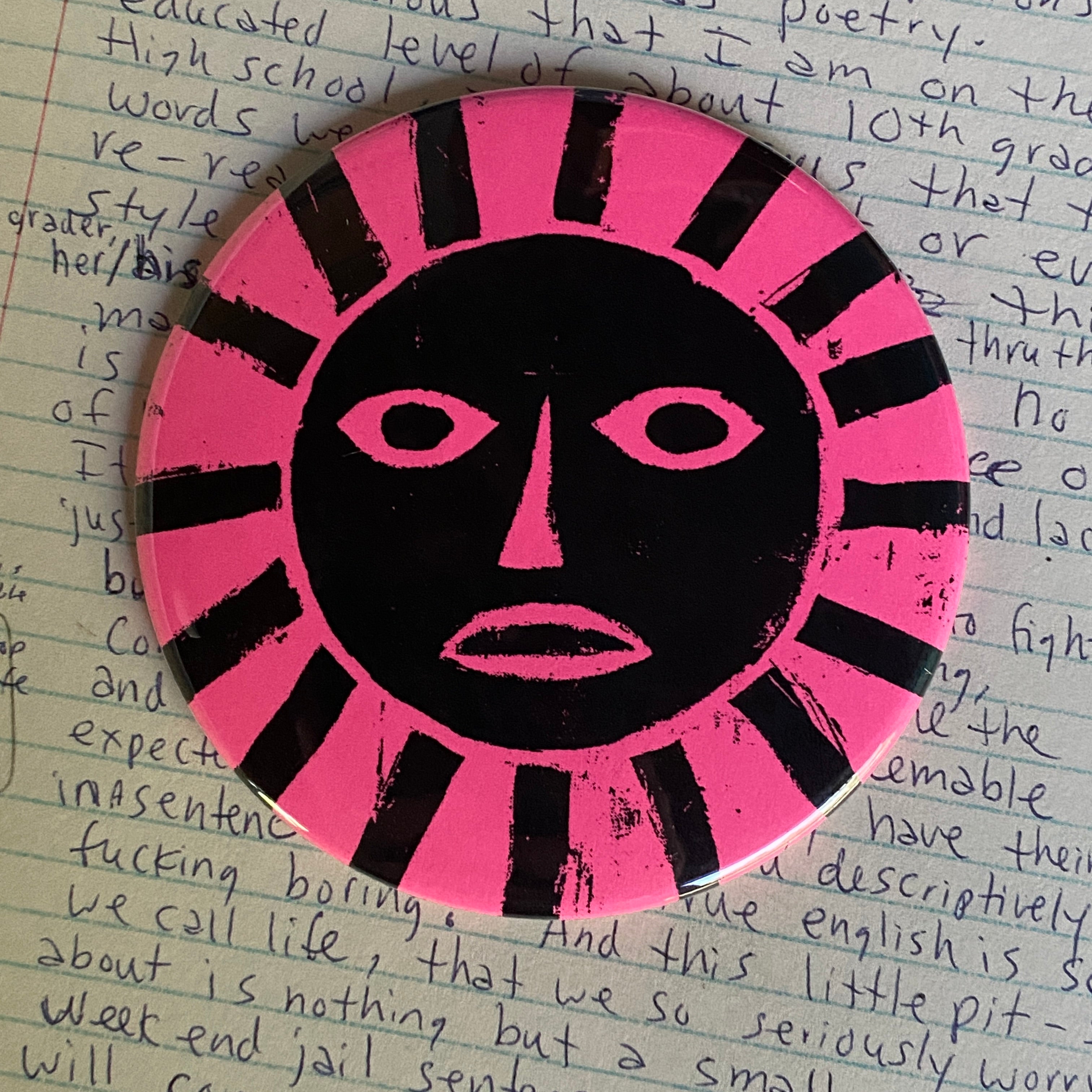 LOST TRIBE - Hand Pressed Pocket Mirror