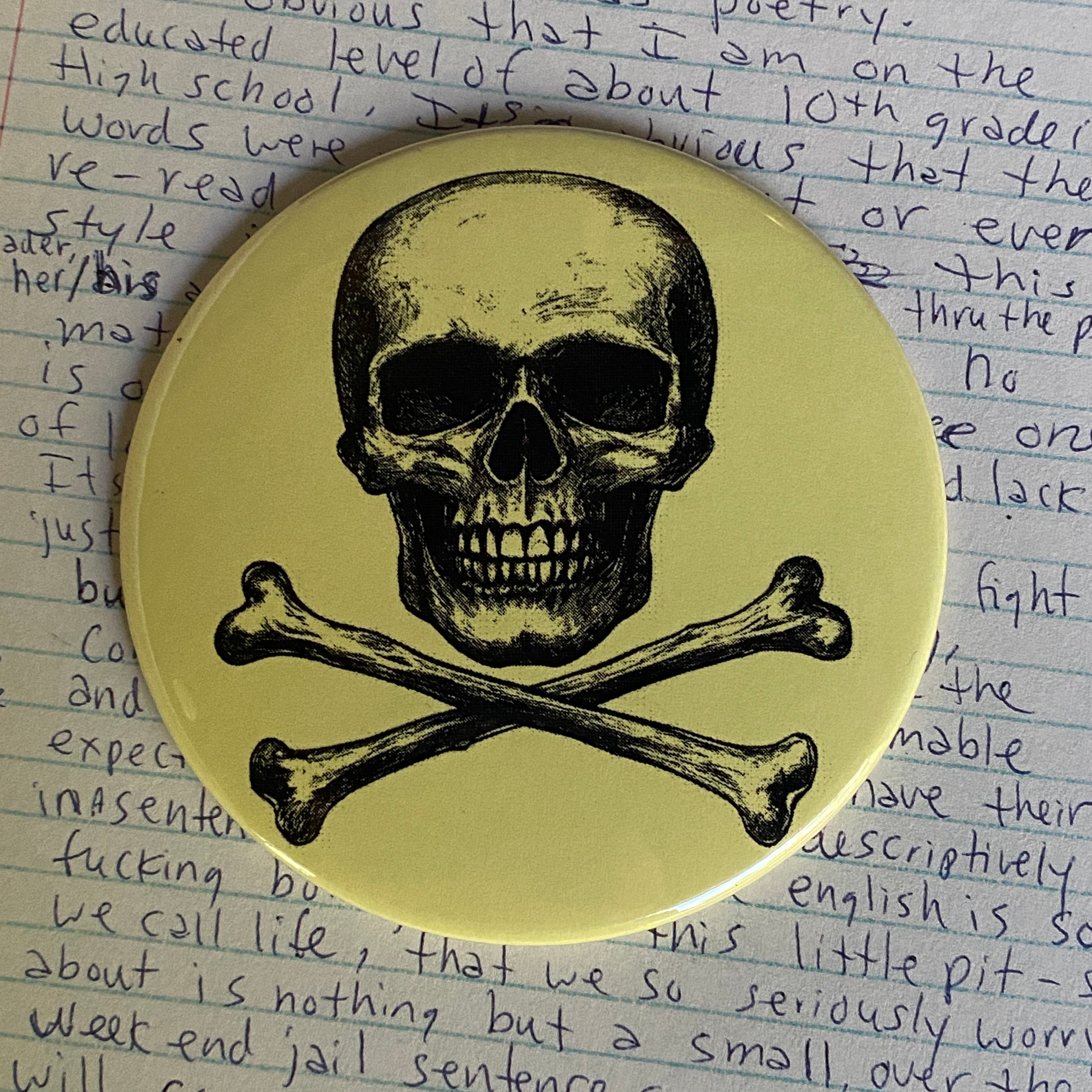 POISON - Hand Pressed Pocket Mirror