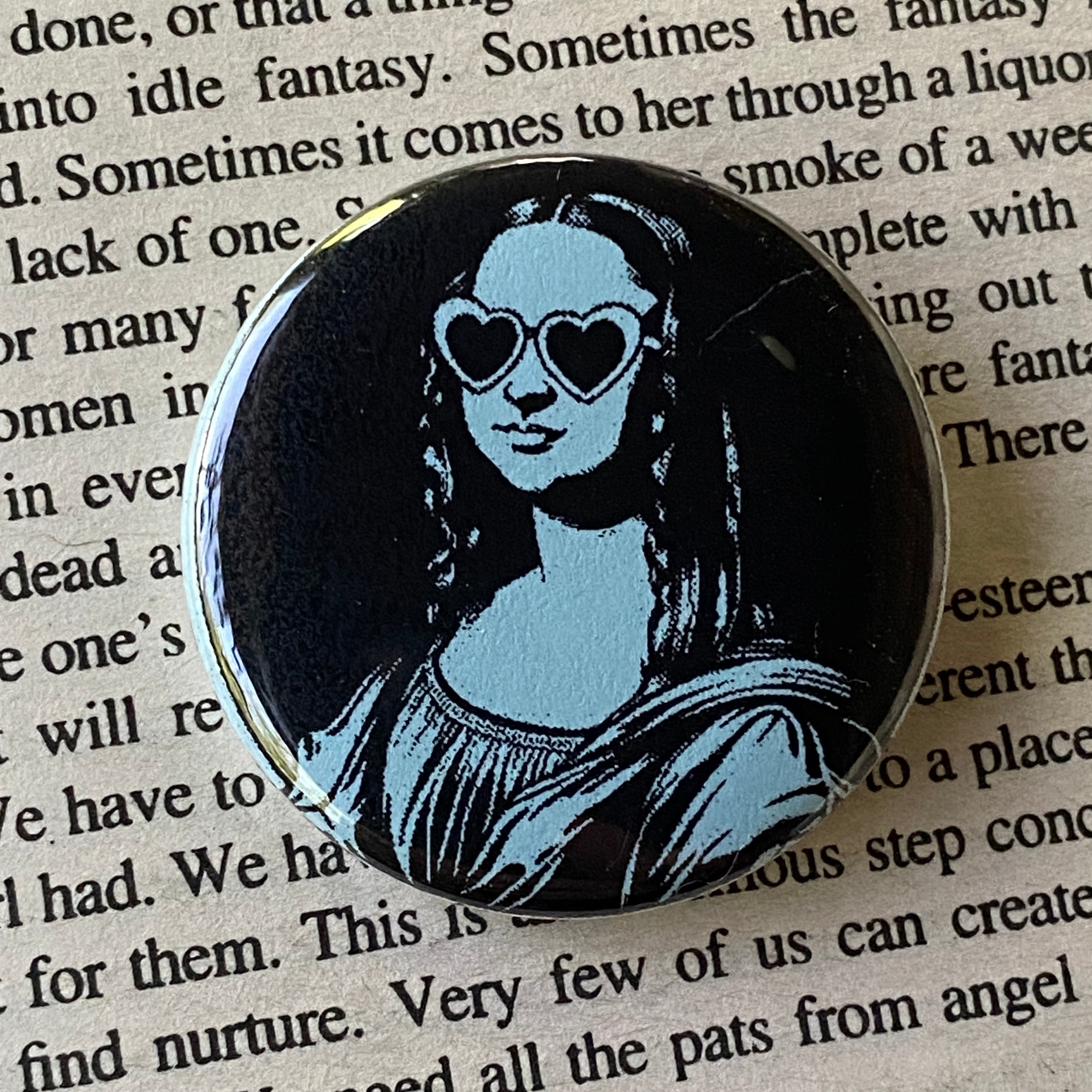 Keep It Weird - Hand Pressed Button/Pin - 1.5"