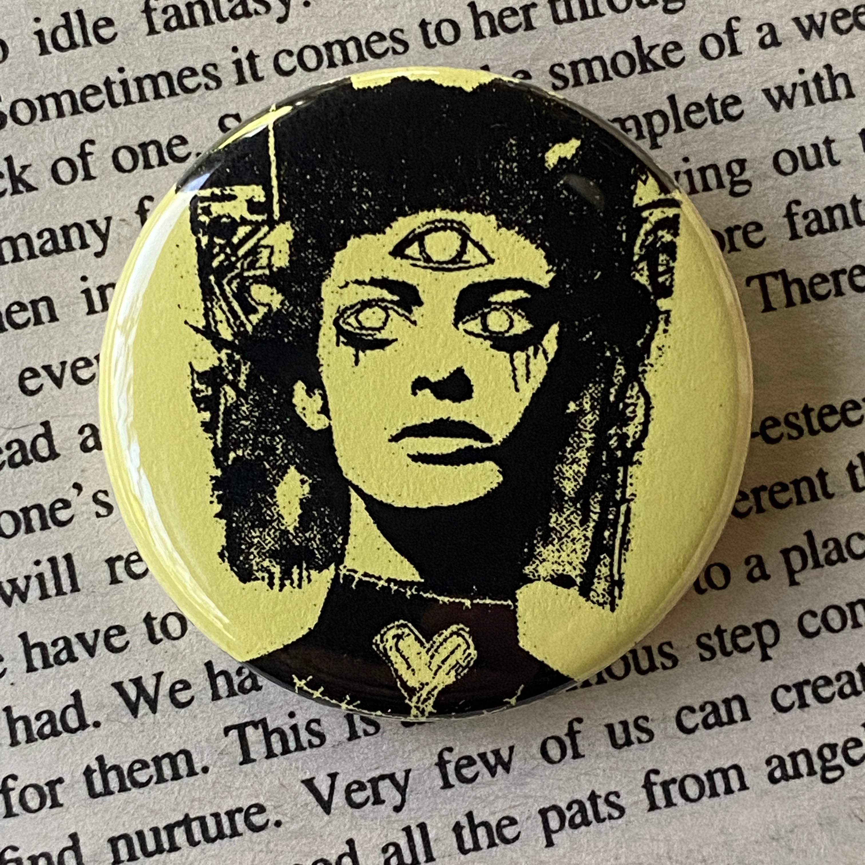Seer - Hand Pressed Button/Pin - 1.5"