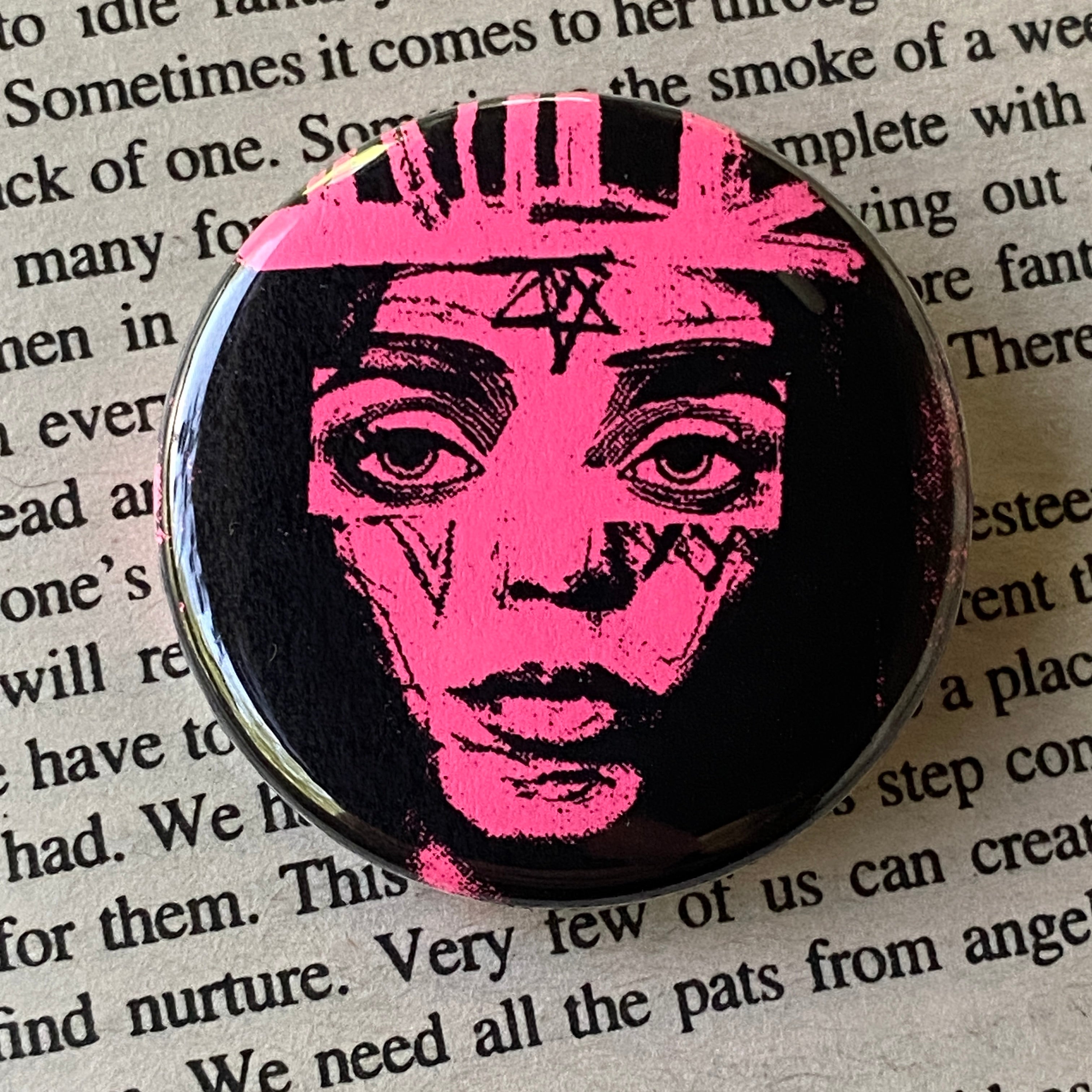 Revolution - Hand Pressed Button/Pin - 1.5"