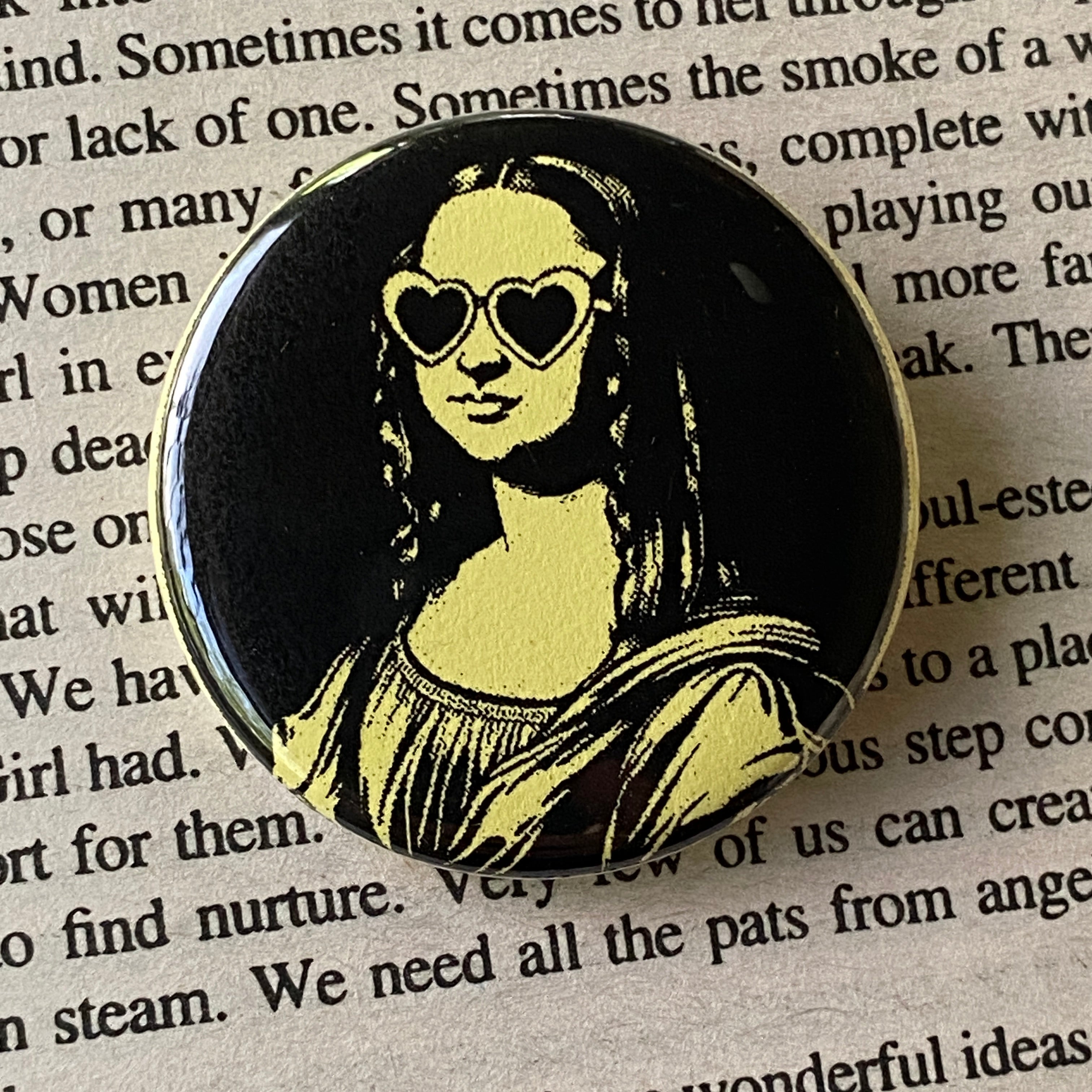Keep It Weird - Hand Pressed Button/Pin - 1.5"