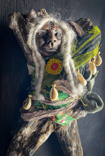 Conjure Doll for Liberation from Guilt - Spirit Doll - Medicine Doll - JuJu Doll - Women of the World Series