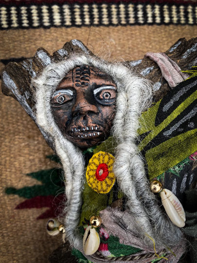 Conjure Doll for Liberation from Guilt - Spirit Doll - Medicine Doll - JuJu Doll - Women of the World Series