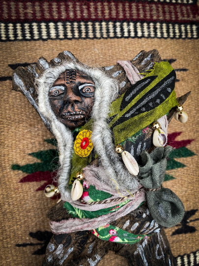 Conjure Doll for Liberation from Guilt - Spirit Doll - Medicine Doll - JuJu Doll - Women of the World Series