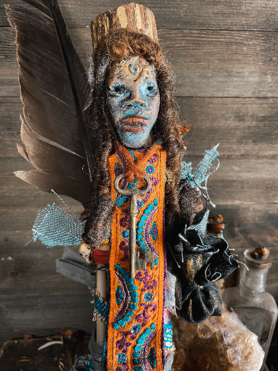 Spark Your Creative Fire - Spirit Doll, Conjure Doll, Intention Doll