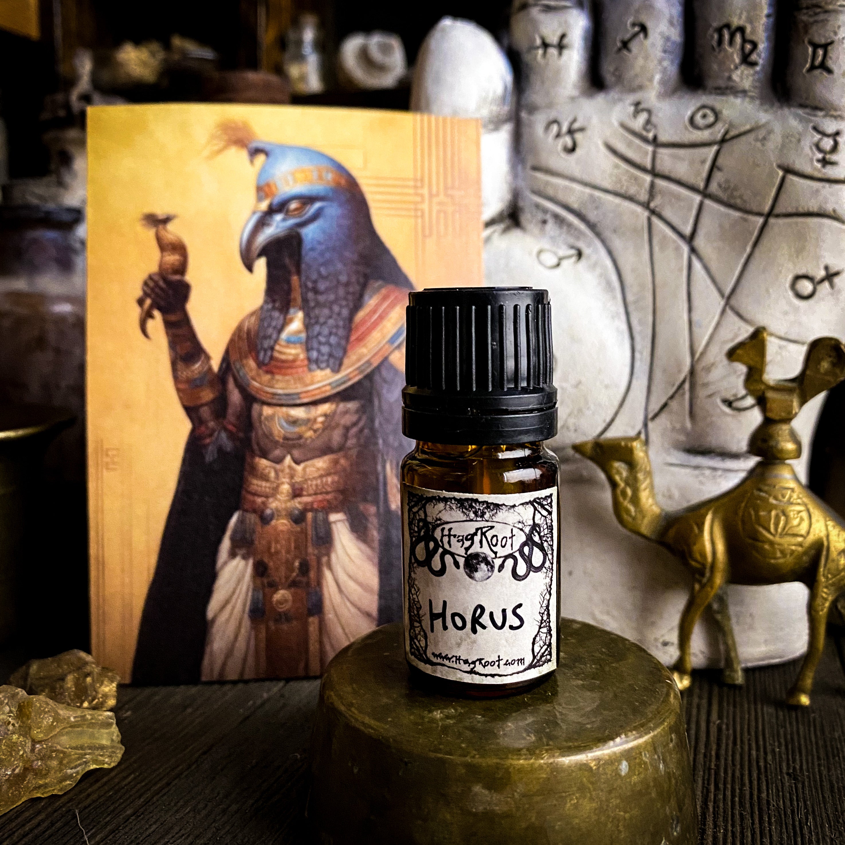 HORUS-(Cypress, Grapefruit, Juniper Berries, Fir)-Perfume, Cologne, Anointing, Ritual Oil