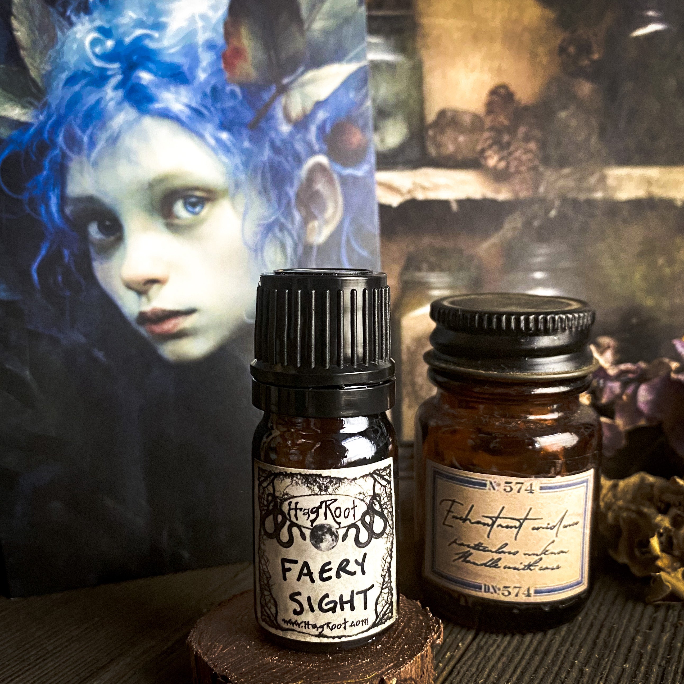 FAERY SIGHT-(Fresh Picked Fruits, Whimsical Desserts and a Dusting of Faery Magick)-Perfume, Cologne, Anointing, Ritual Oil