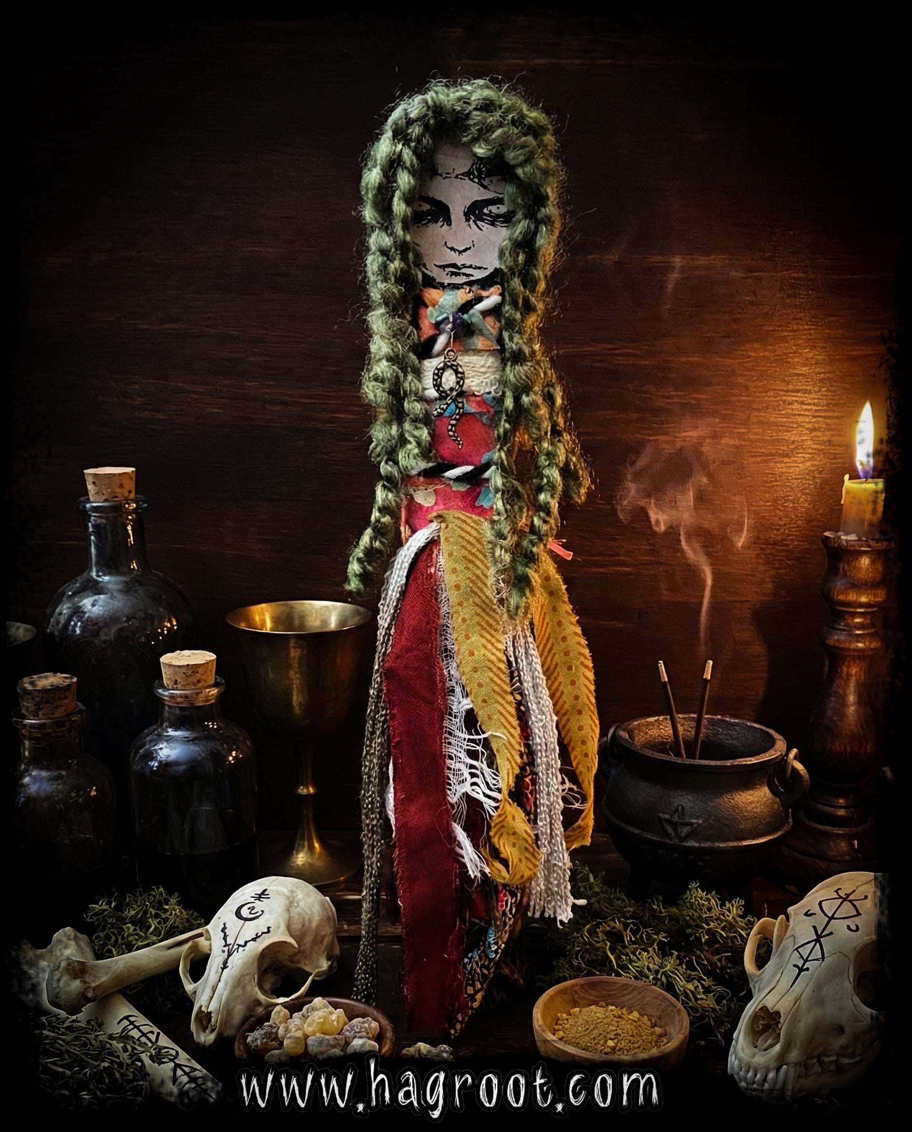 Snake Medicine - Spirit Infused Art Doll