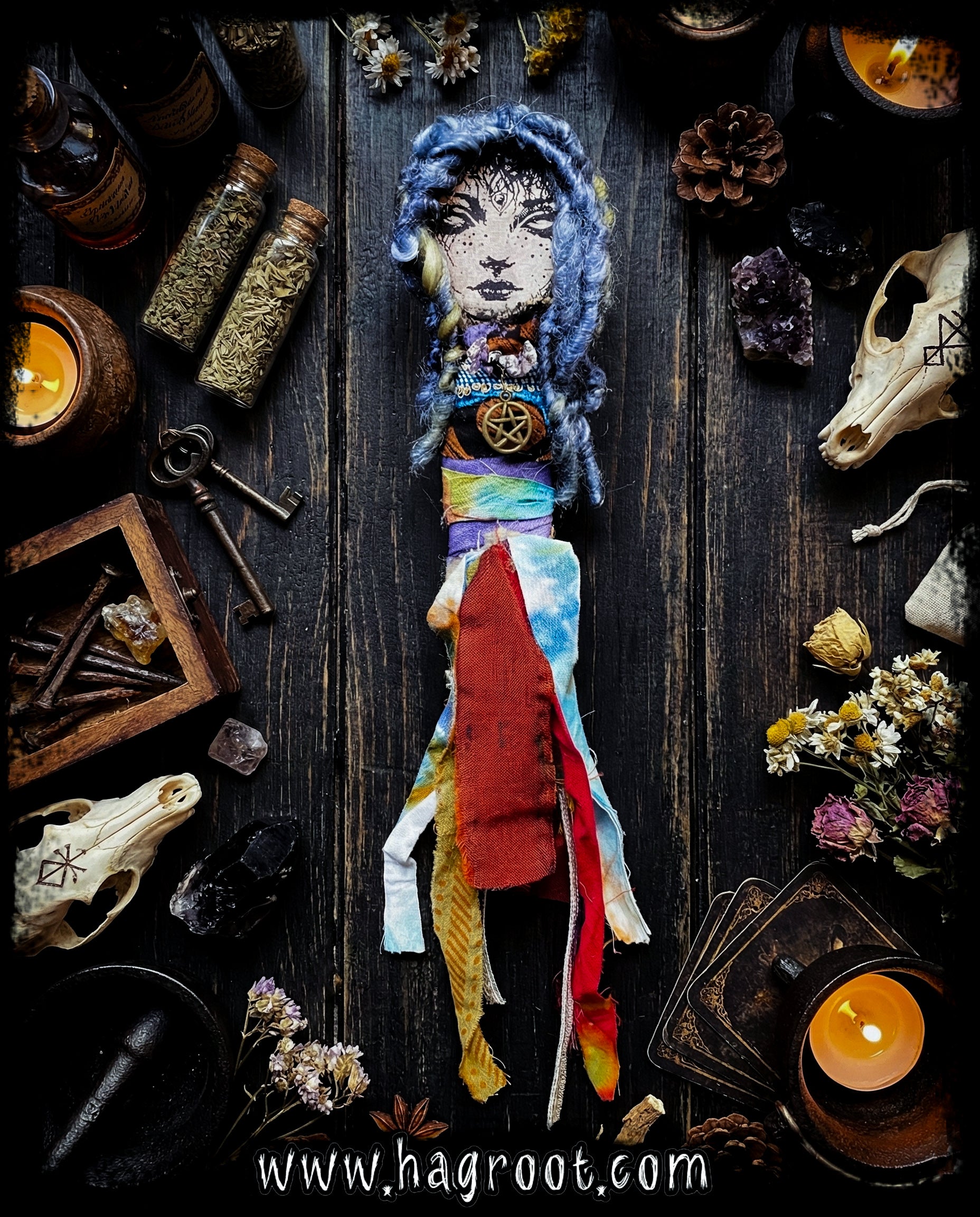 Protection + Harmony - Spirit Infused Art Doll